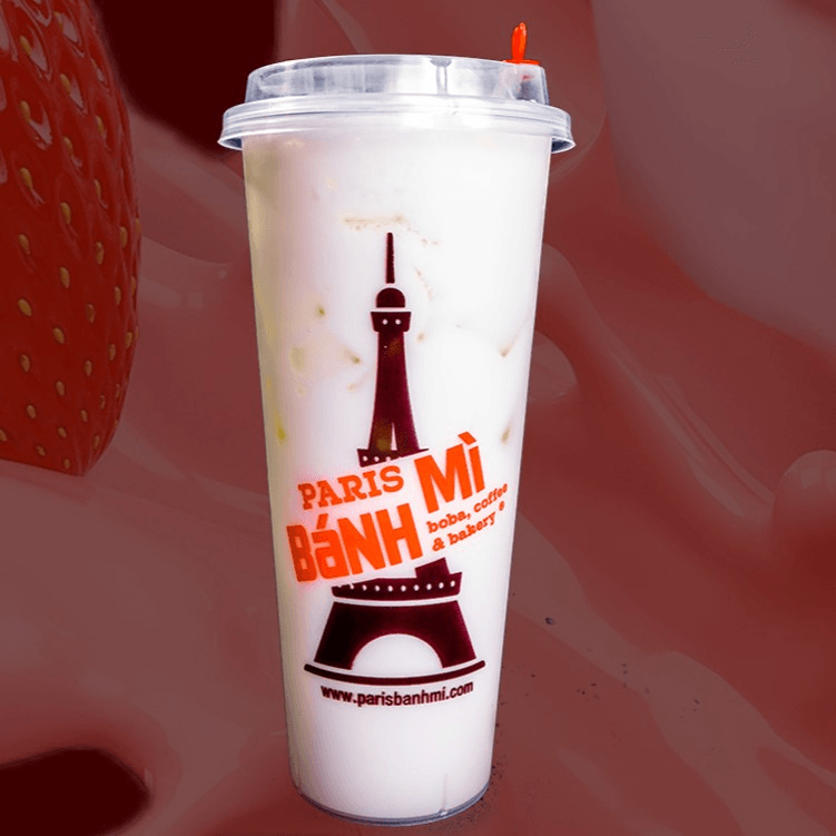 34. LYCHEE MILK TEA