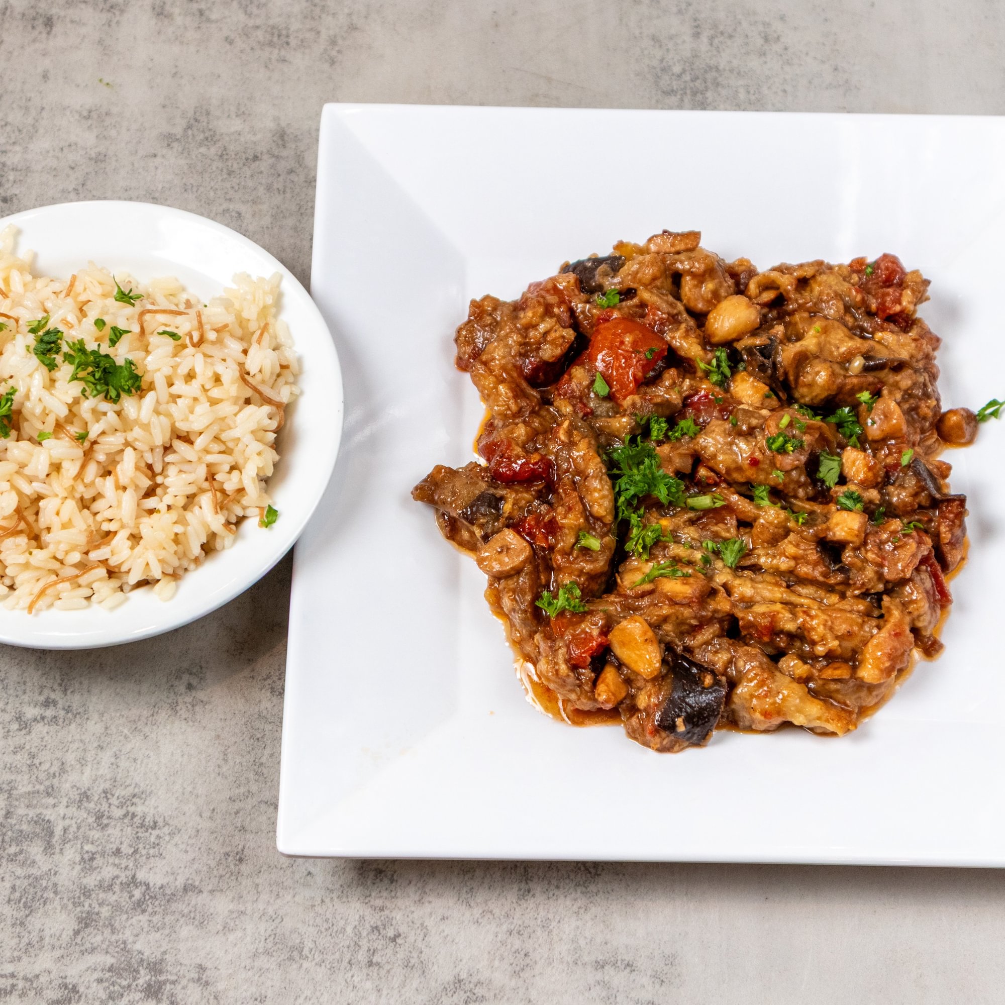 Batenjan Eggplant Dish (V)