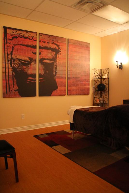 The Buddha Room's tranquilizing color tones and spacious feel will immediately induce a sense of calm, centeredness as you enter this therapeutic studio. 