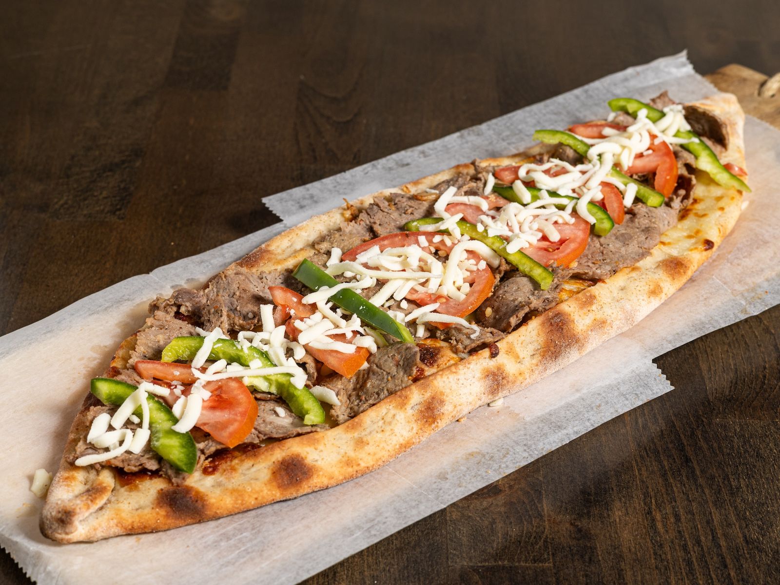 Meat Gyro Pide