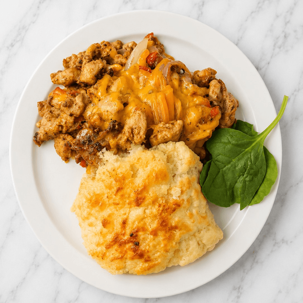 Cheddar Chicken Biscuit
