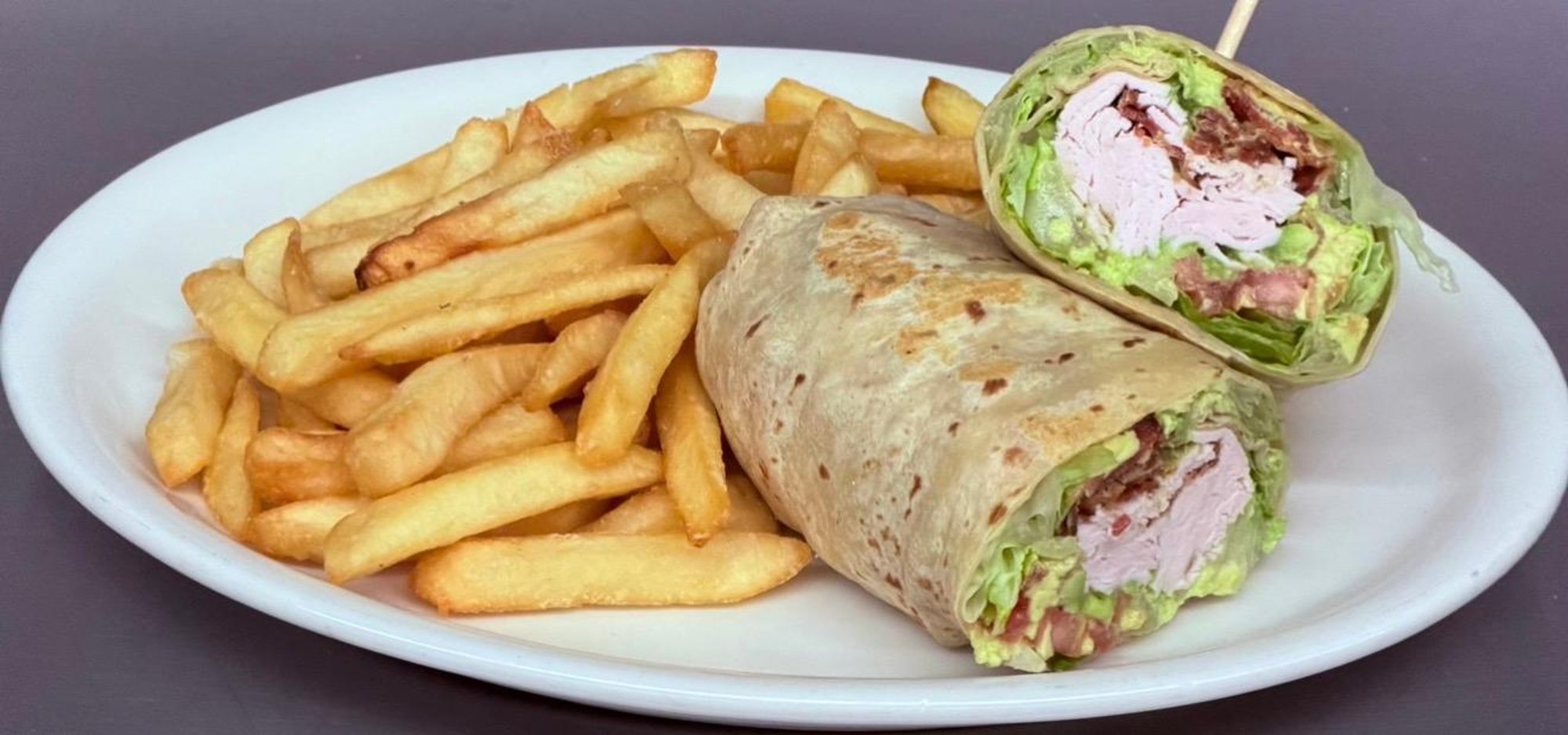 Roast Turkey Avocado BACON ranch Wrap