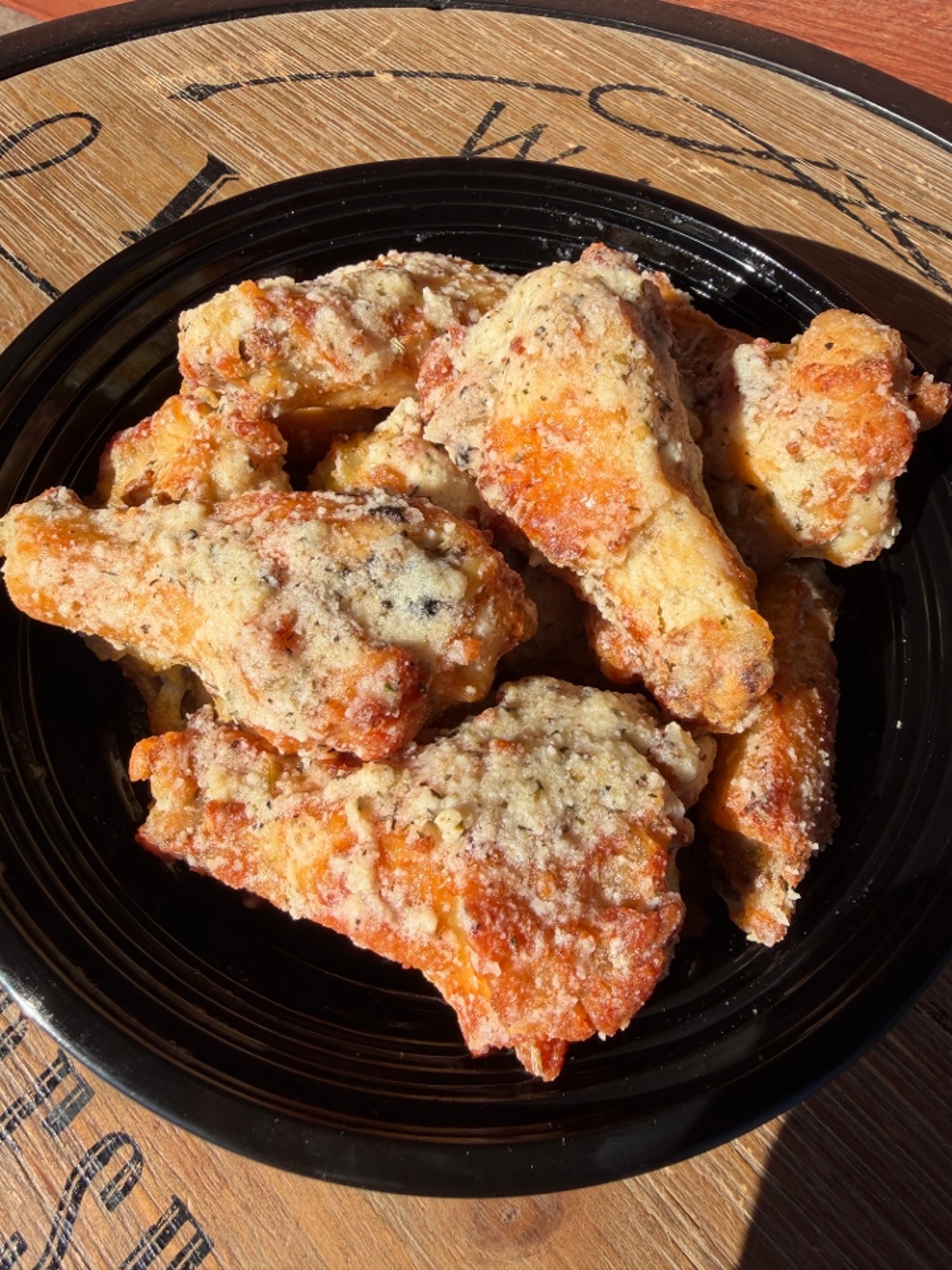 Garlic Parm Wings