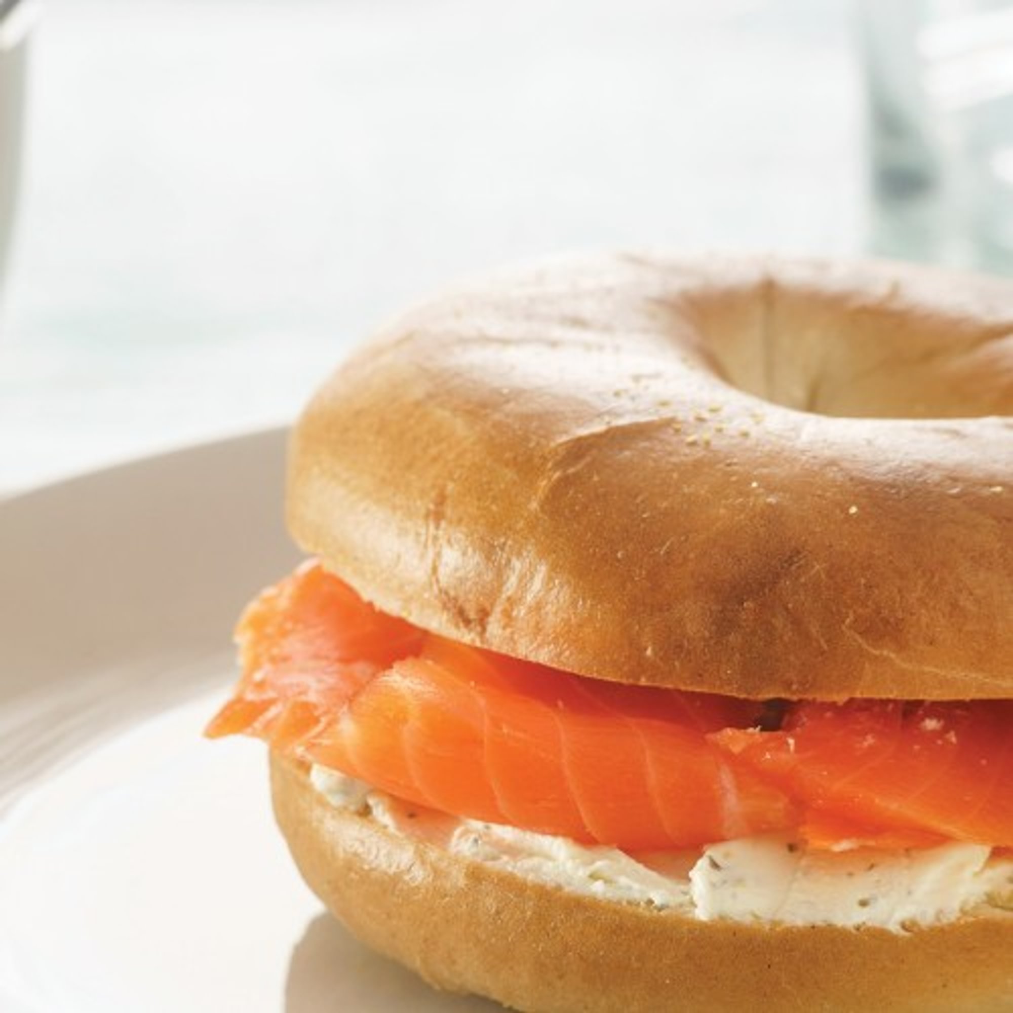 Bagel with Lox Spread