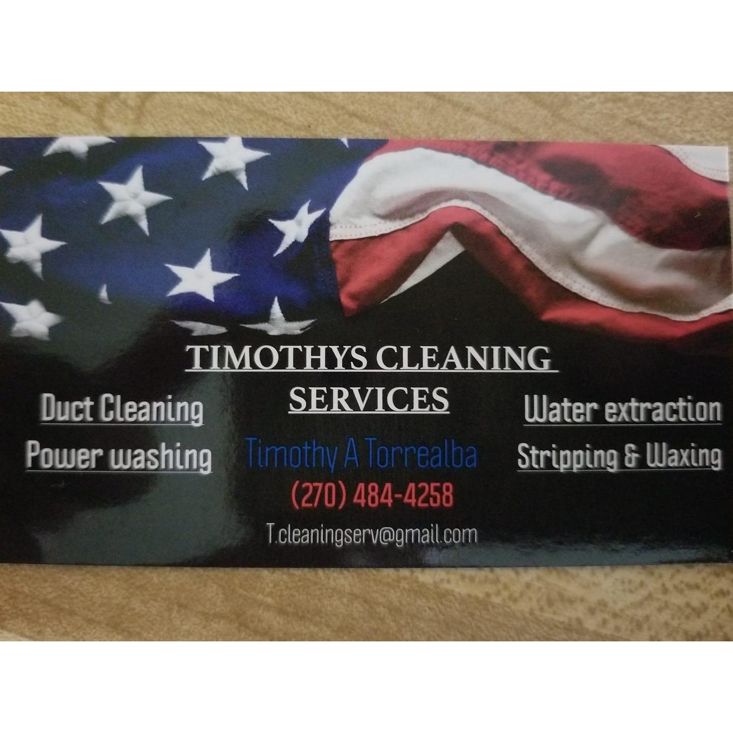 Timothy&apos;s Cleaning Services Logo