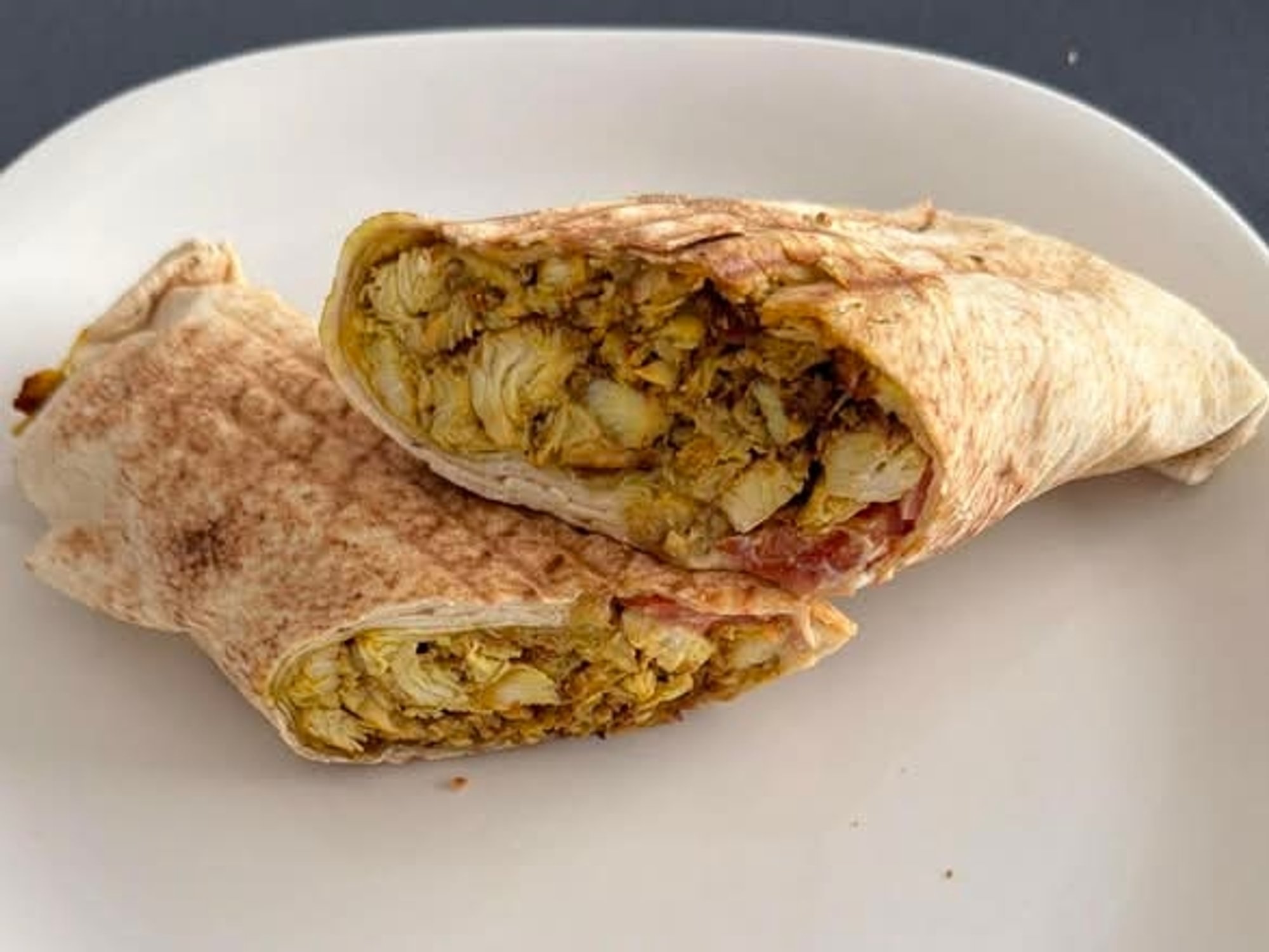 Beef and Chicken Shawarma Pita Wrap