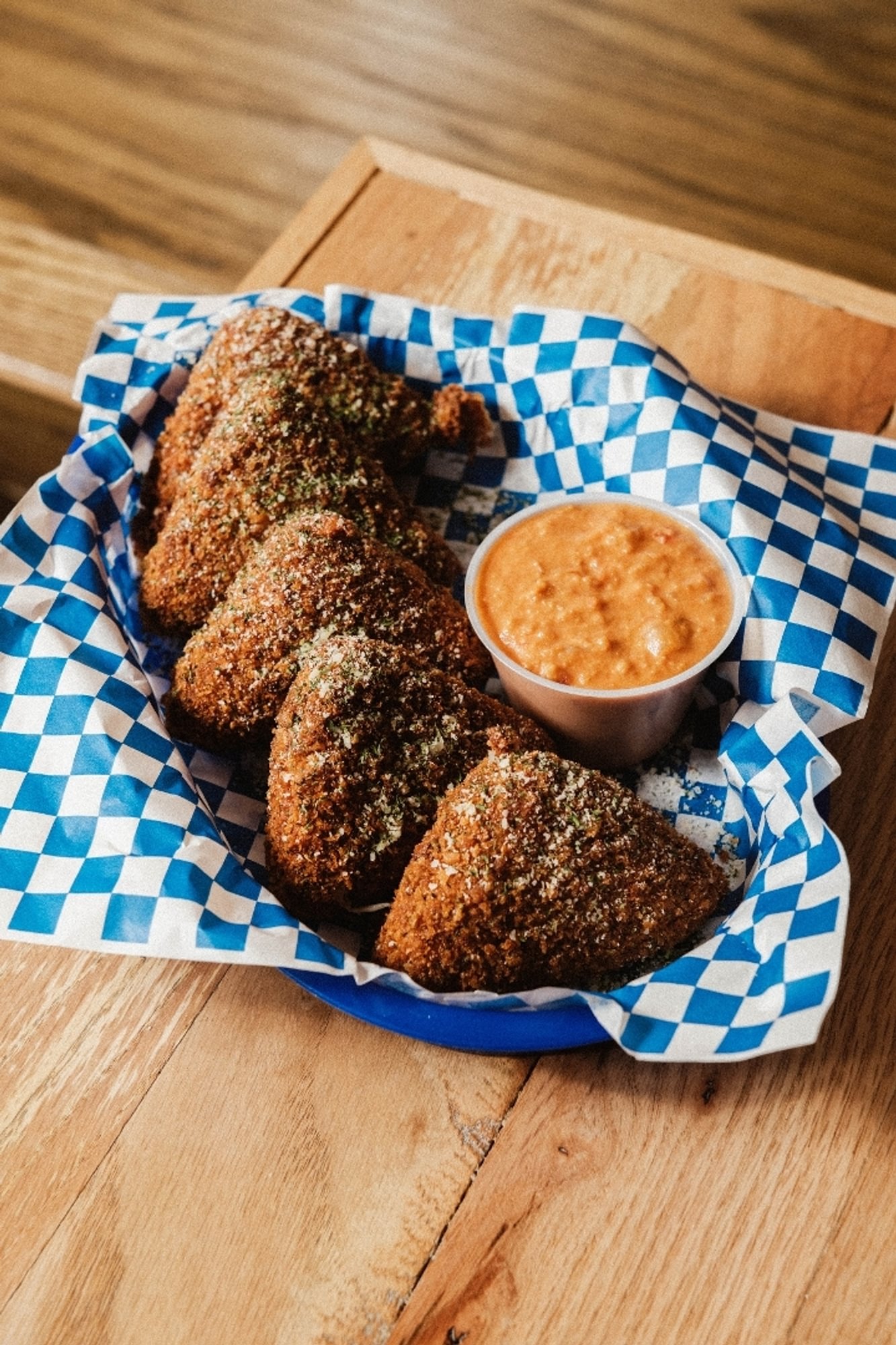 House Made Mozzarella Triangles