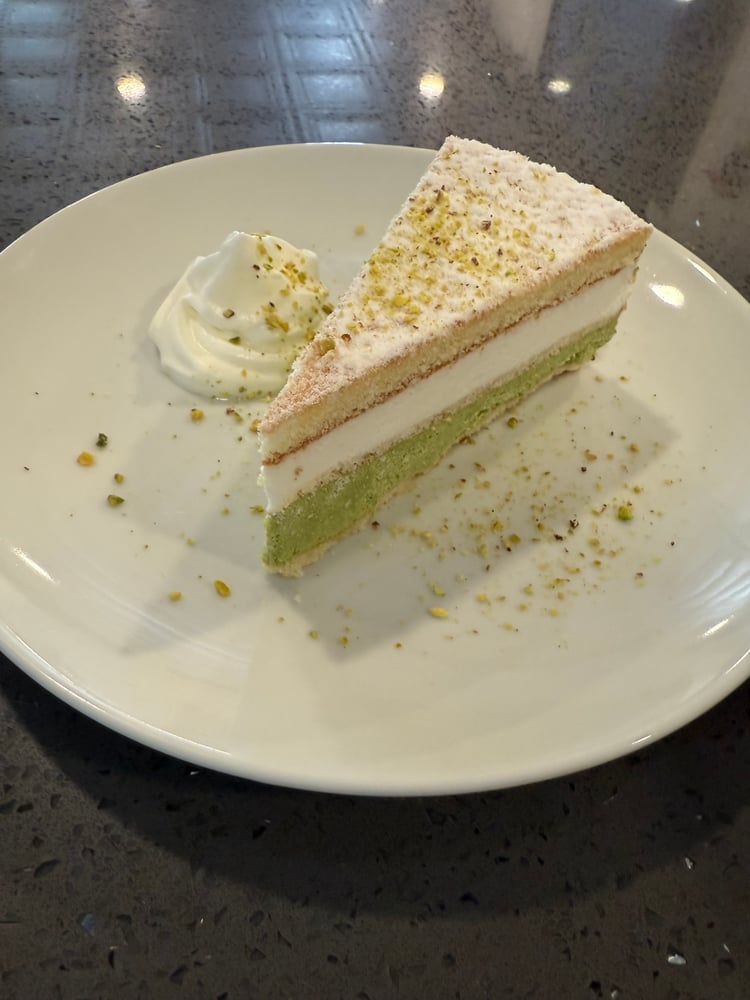 Pistachio Ricotta Cake