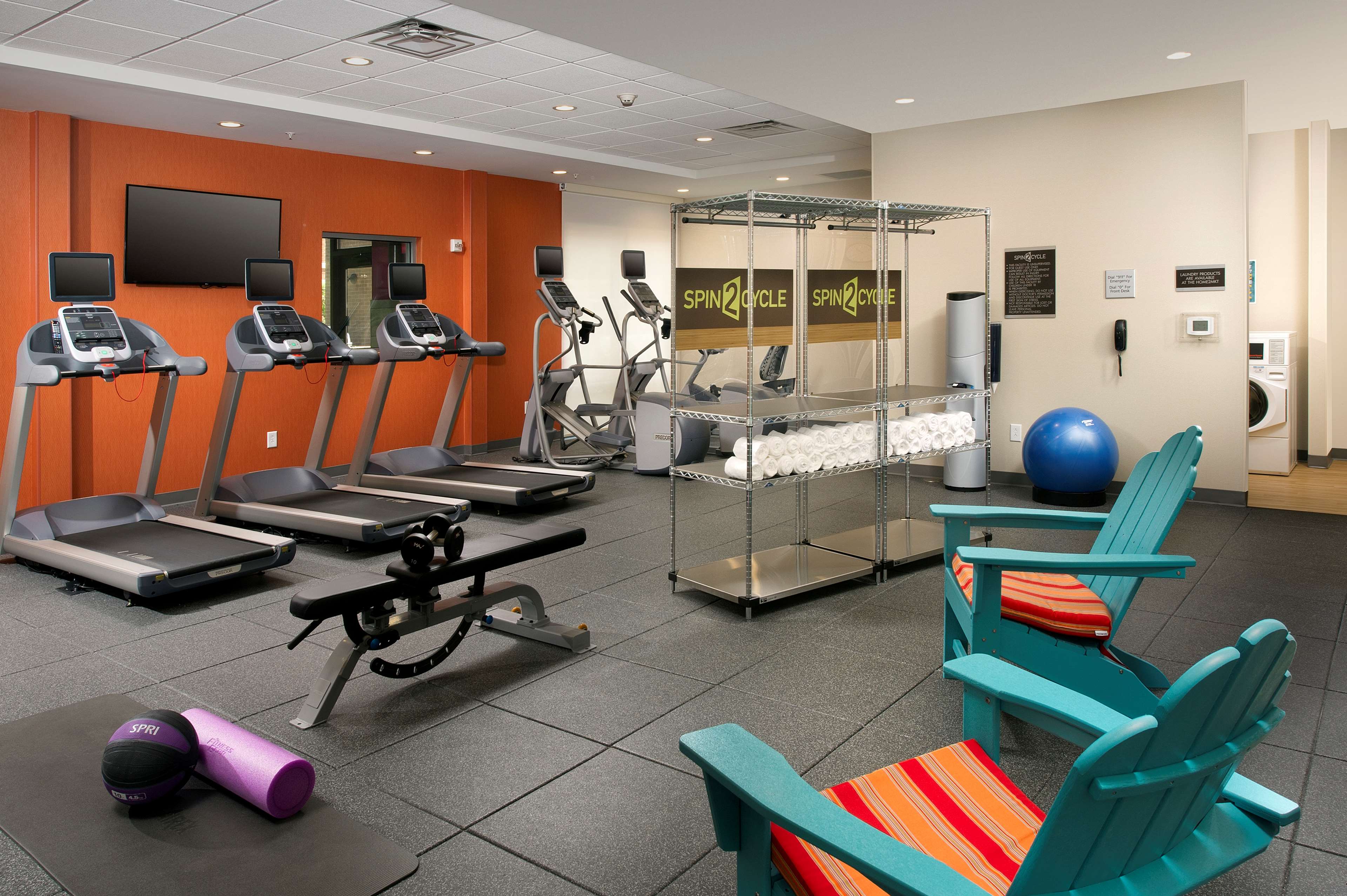 Health club  fitness center  gym