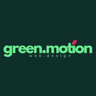 Logo von green.motion webdesign