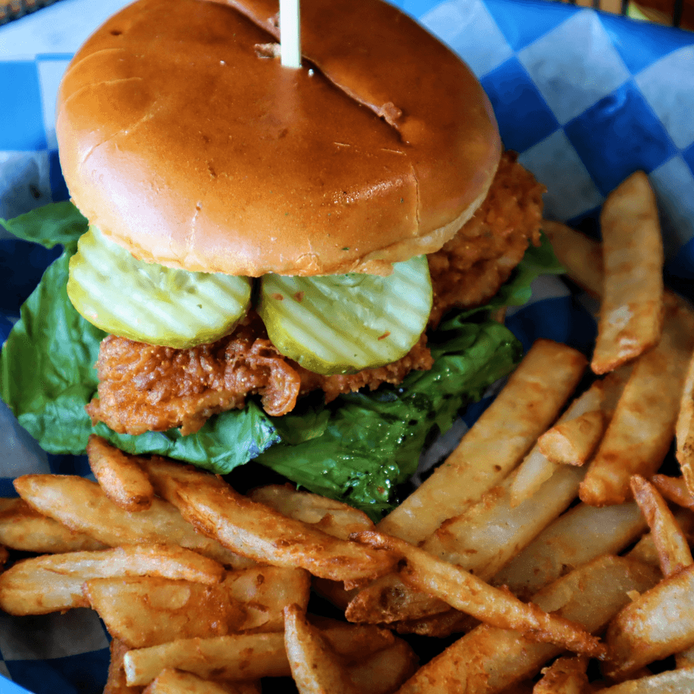 Cluckin' Chicken Sandwich