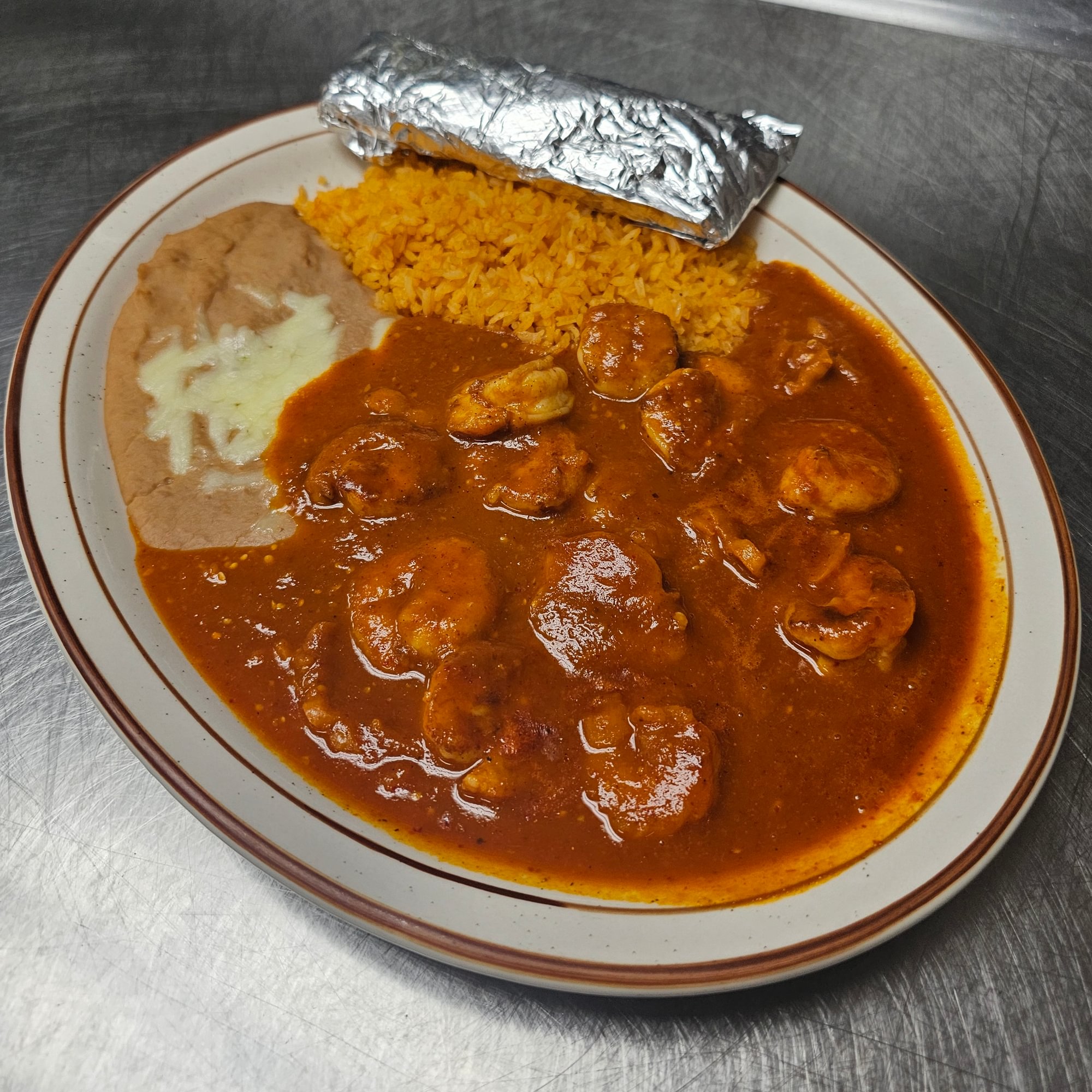 Camarones a la Diabla