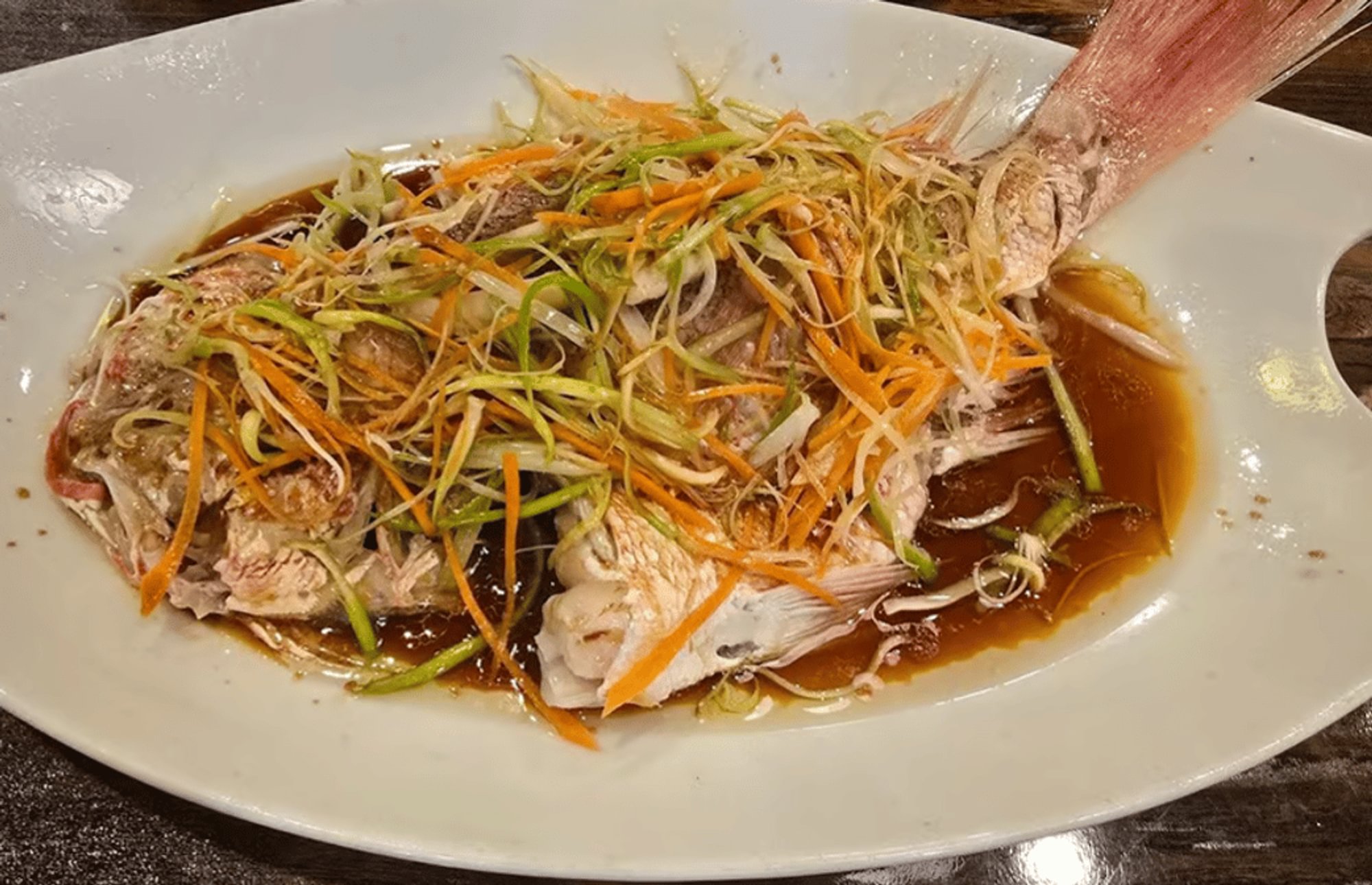 Steam Snapper (Whole Fish)