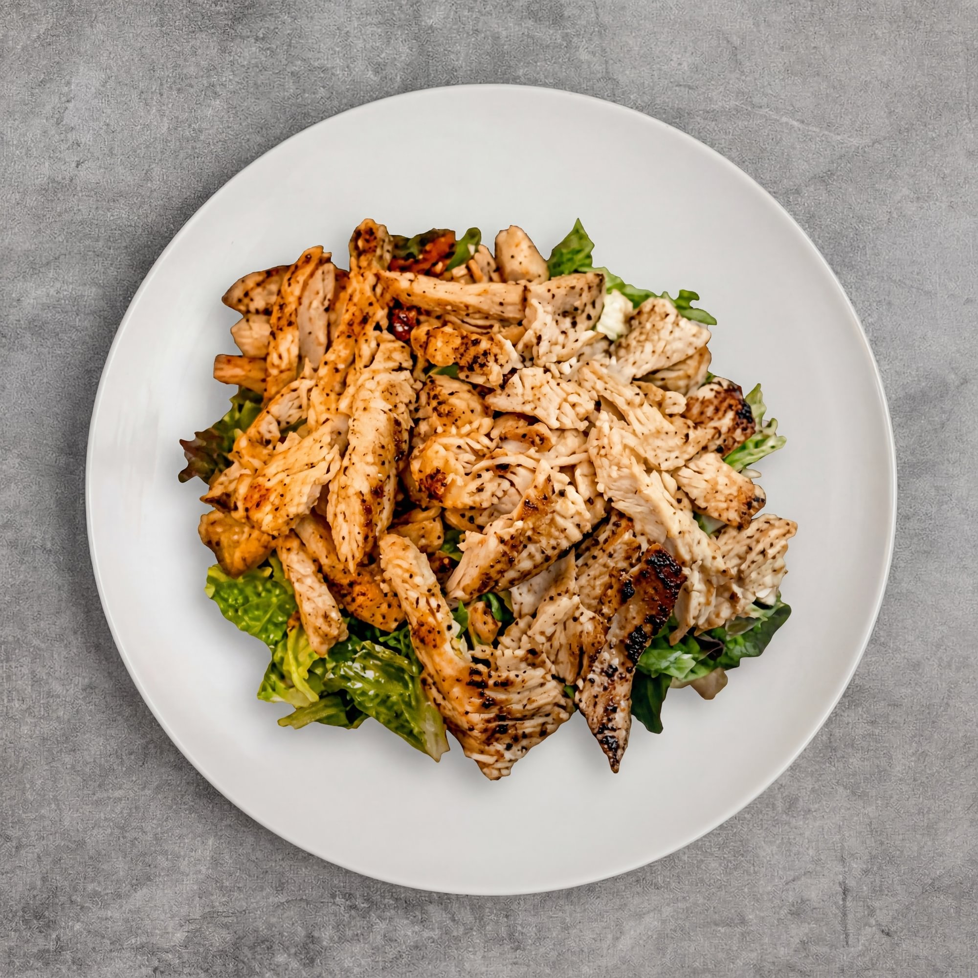 Grilled Chicken Salad & Soda Lunch