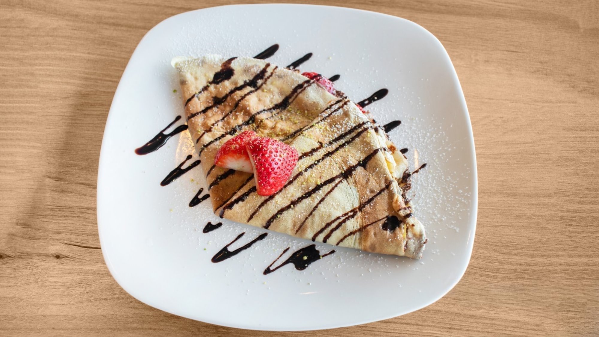 Nutella Banana & Strawberry Crepe