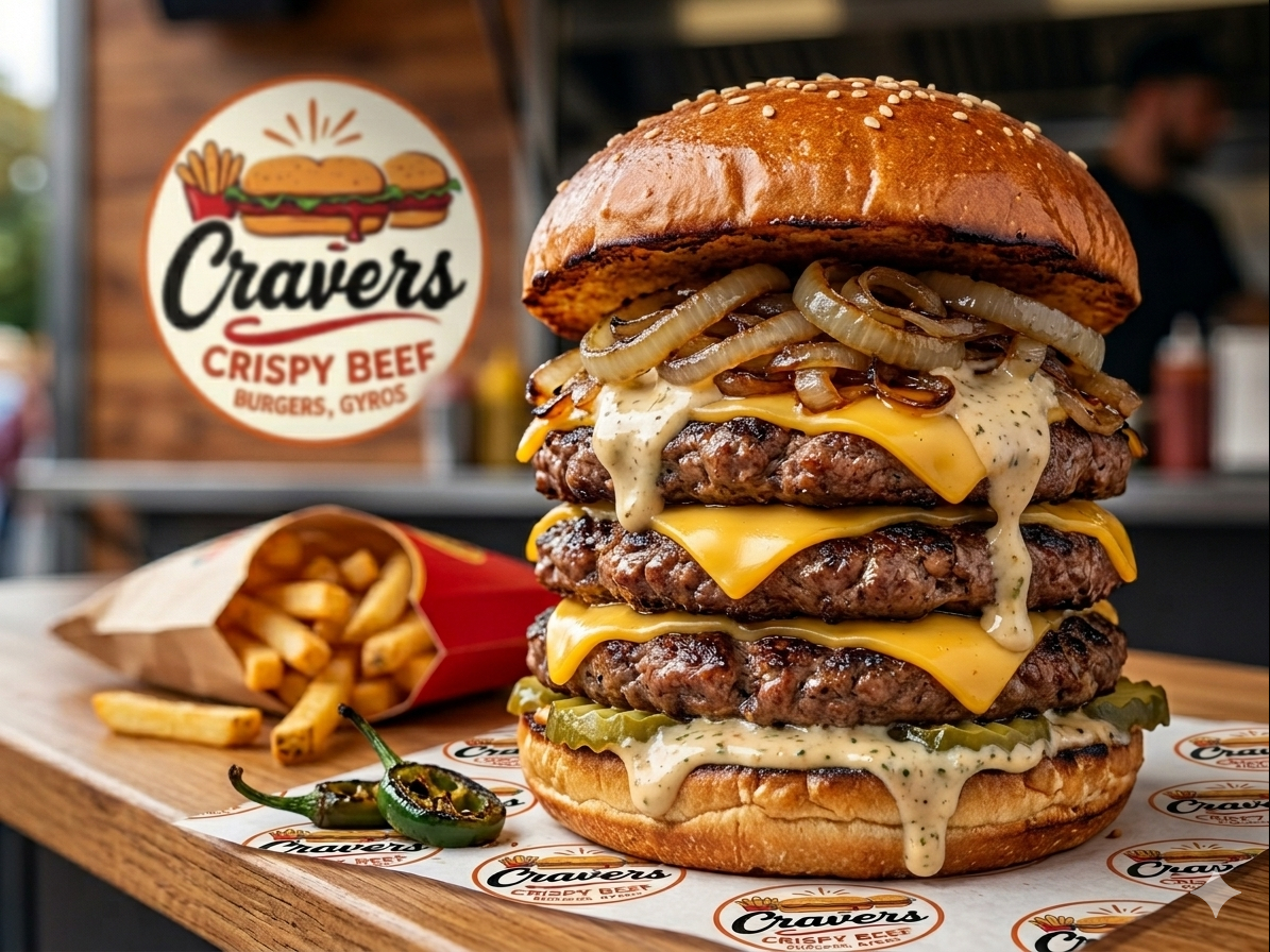 Oklahoma Smash Triple Patty