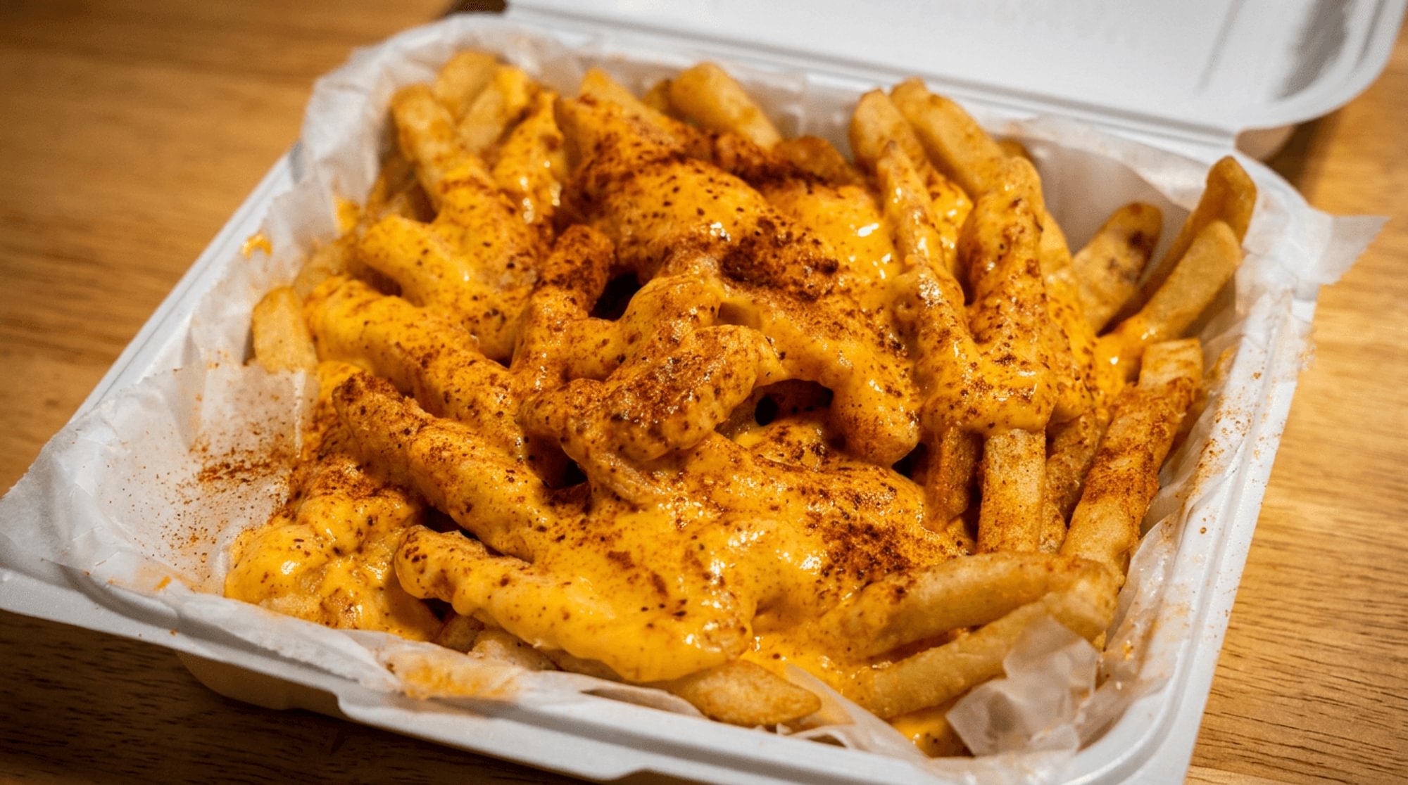 Crabby Fries with Cheese