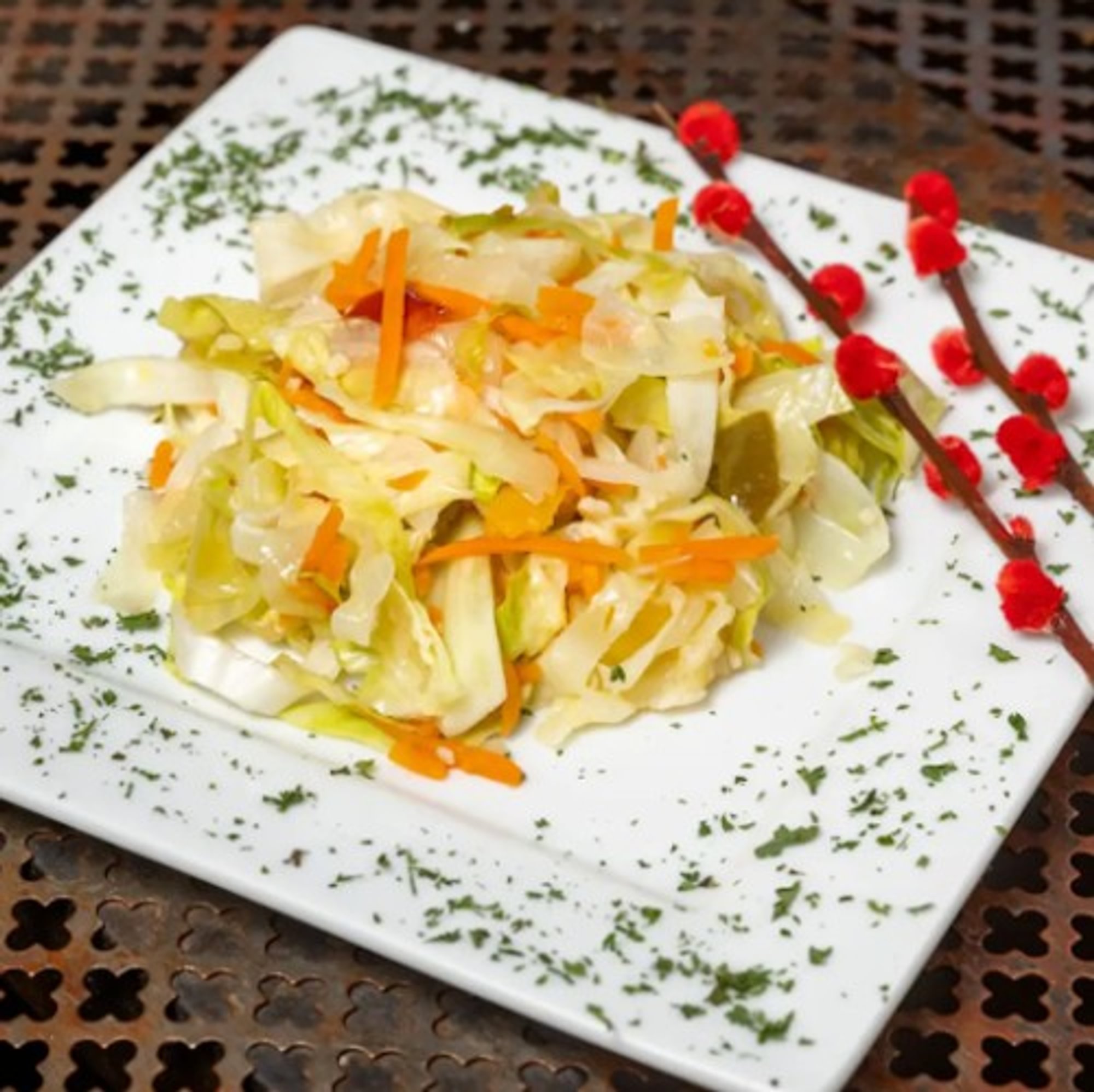 Steamed Cabbage