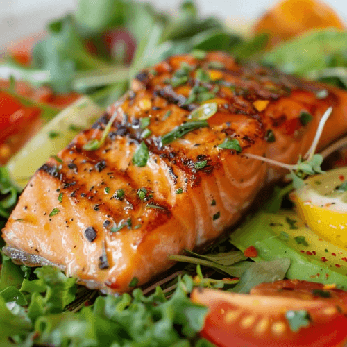 Salmon Dinner - Cajun