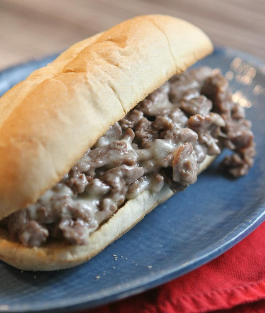 Cheesesteak Sub (No Veggies)