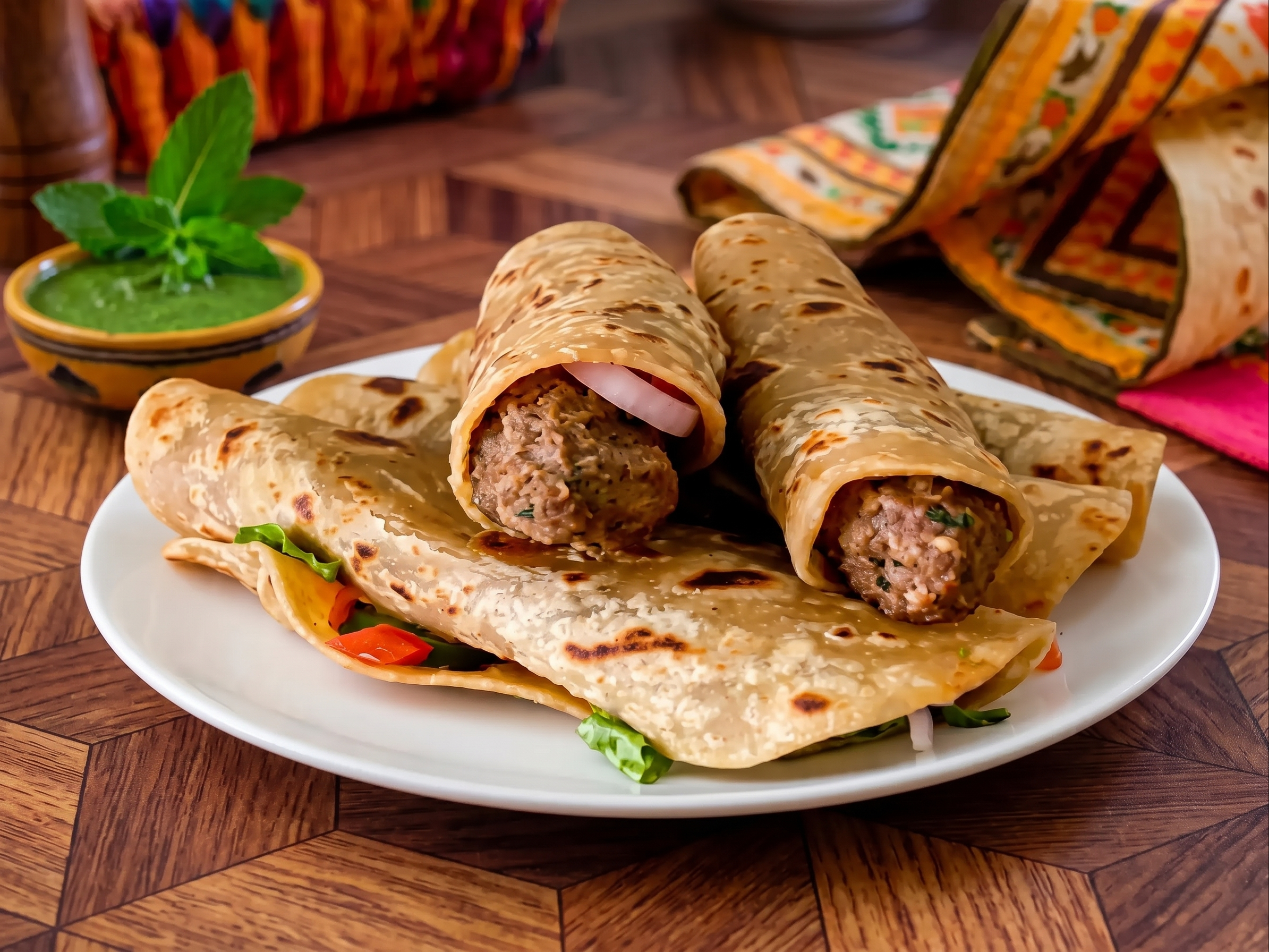 Chicken Paratha Roll