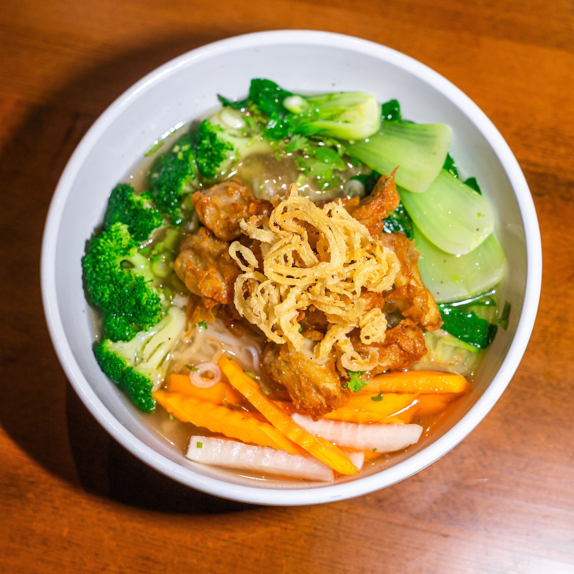 Fried Won Ton Soup