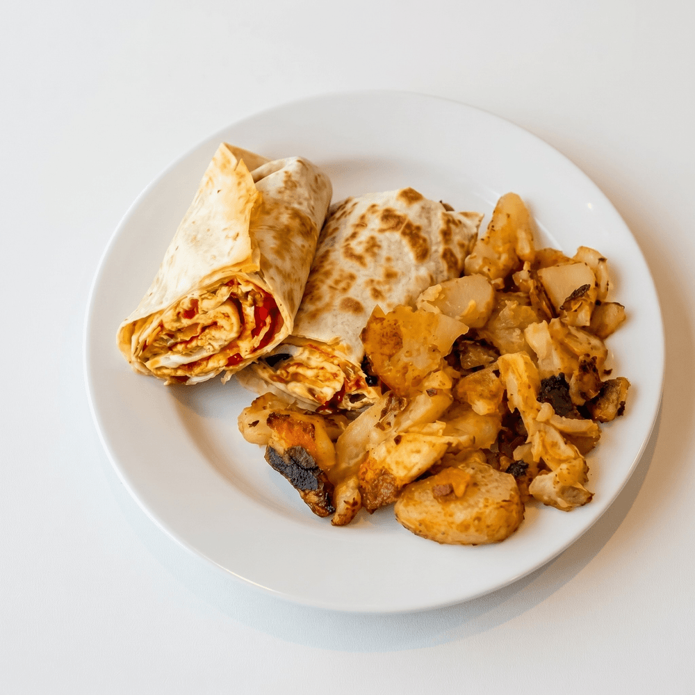 Western Omelette Wrap