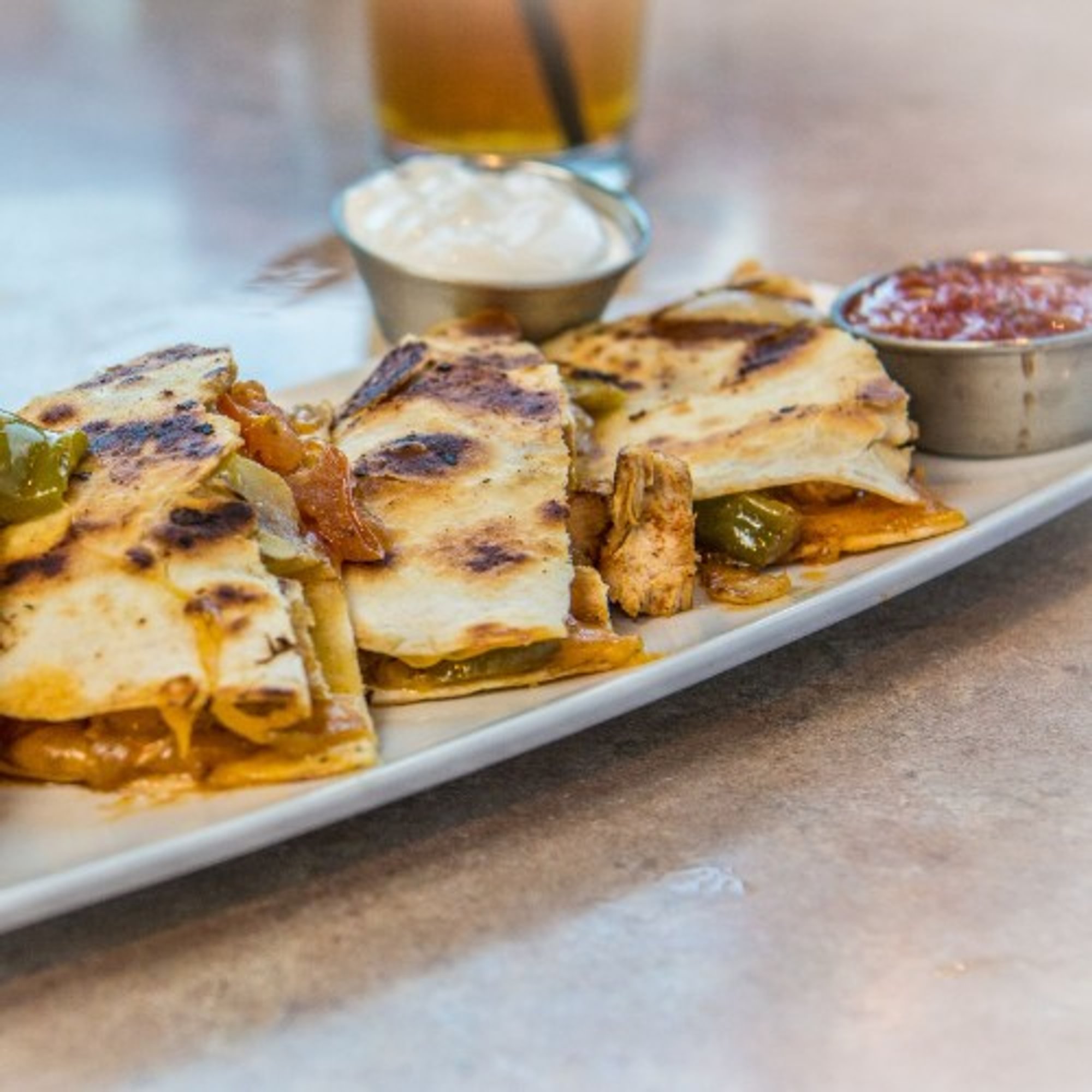 Spicy Chicken Quesadilla