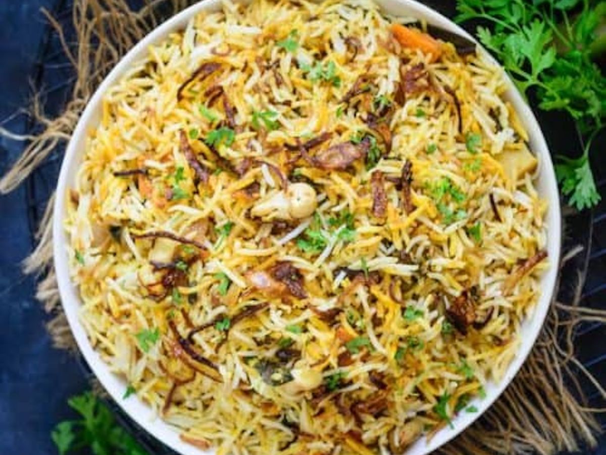 Vegetable Dum Biryani