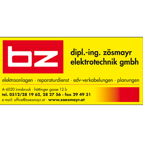 Logo von Dipl. Ing. Zösmayr Elektrotechnik GmbH