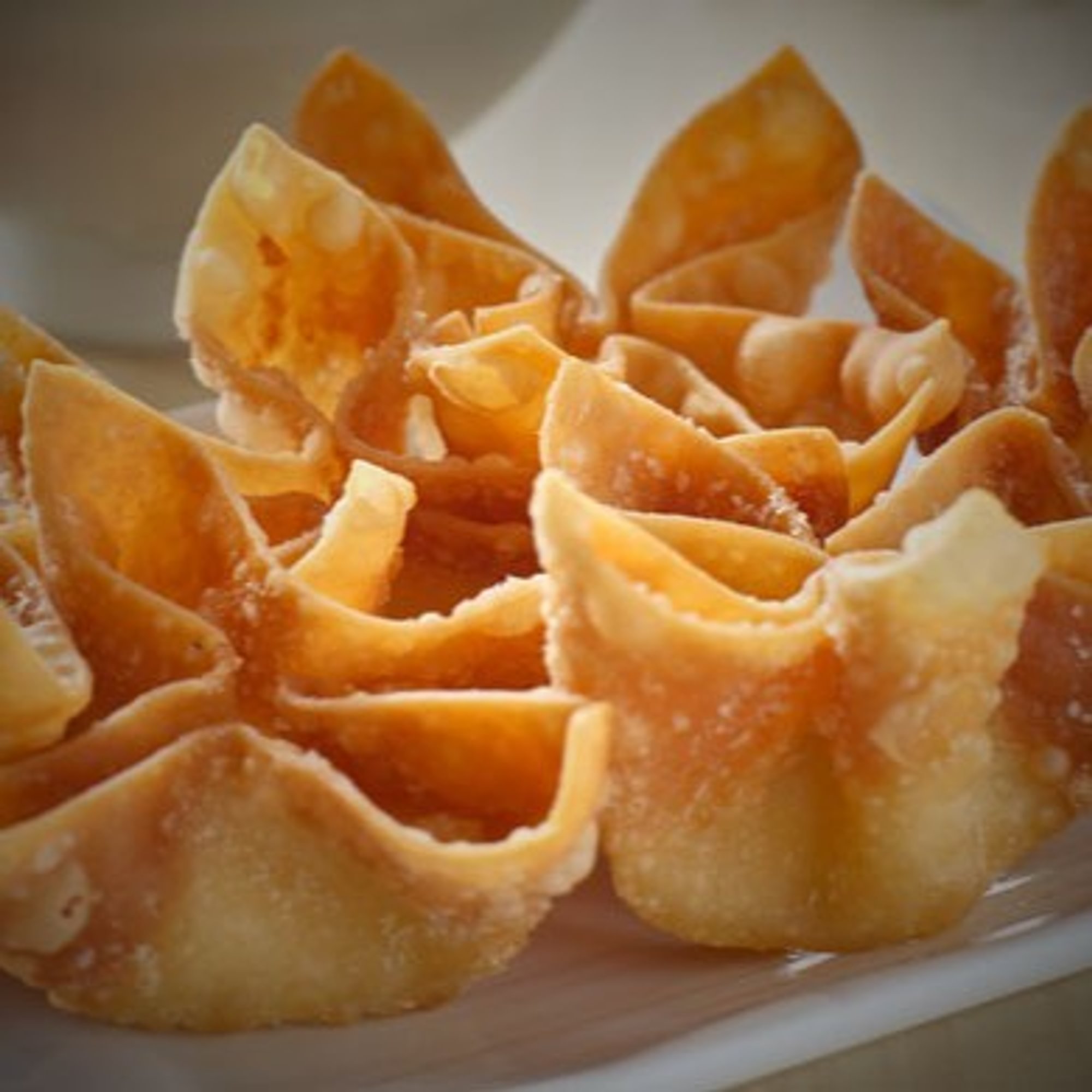 Raspberry Cheesecake Wontons