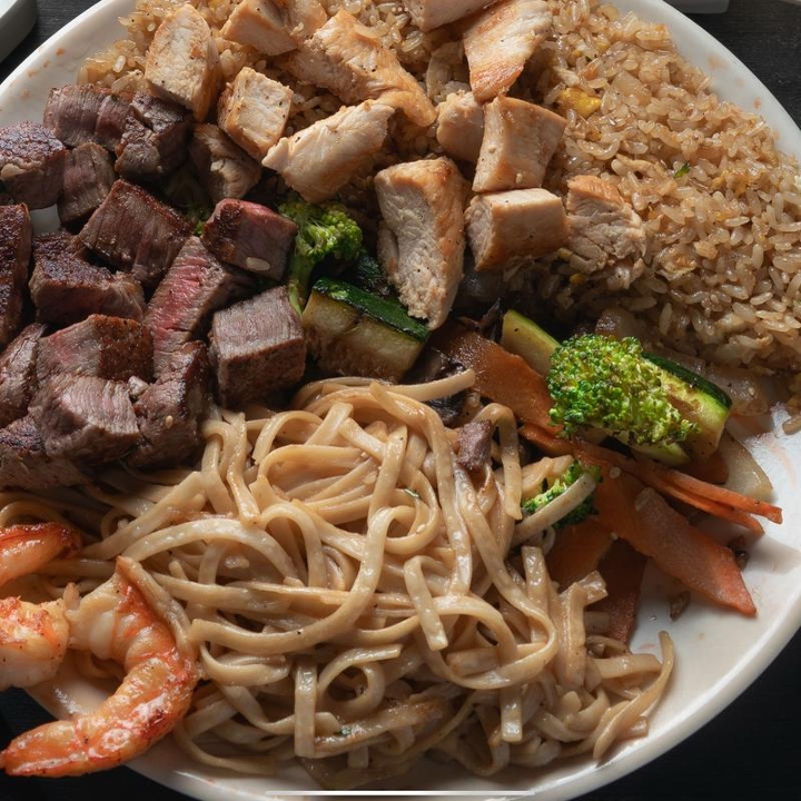 HIBACHI DINNER STEAK & CHICKEN