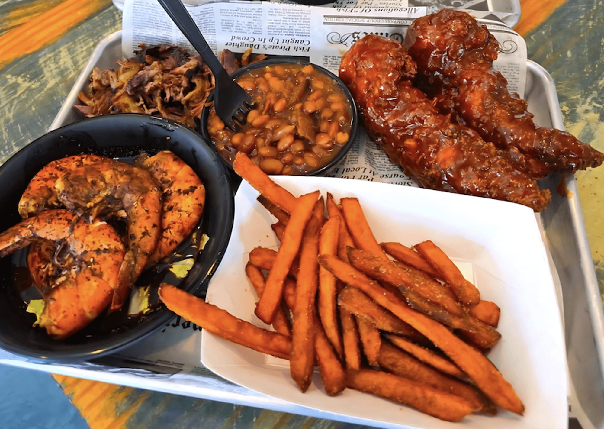 Three Meat Platter