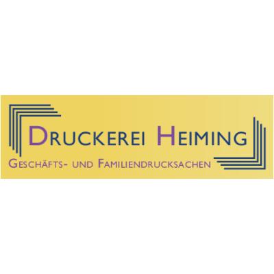 Logo von Heiming Druckerei