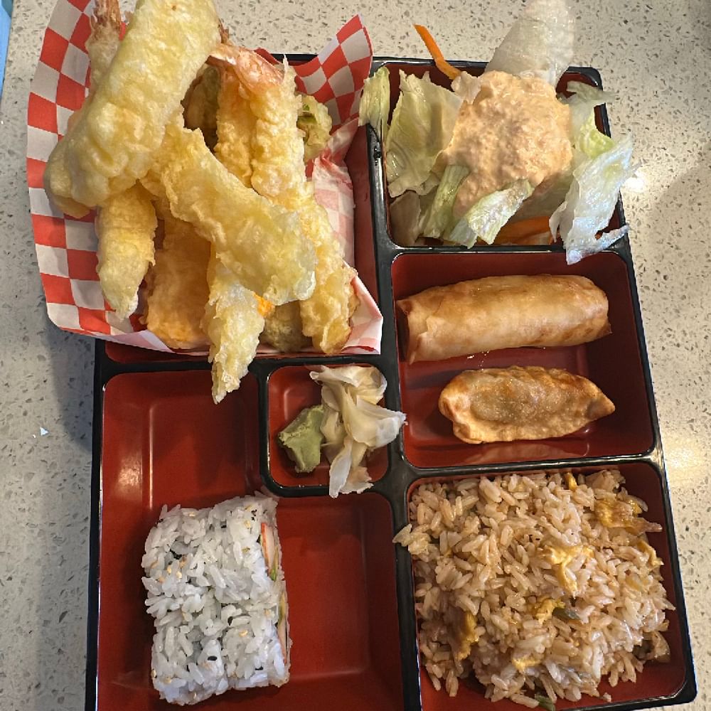 Shrimp Tempura Bento Box