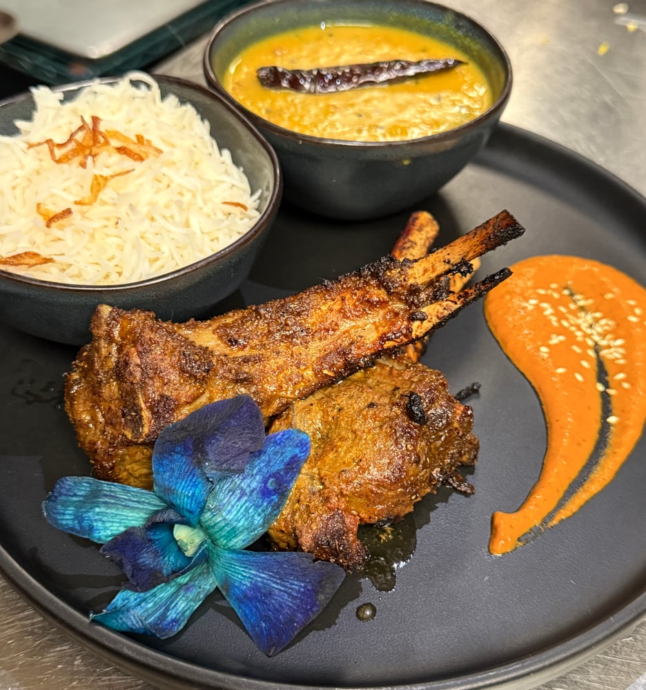 Nawabi Herb-Crusted Lamb Rack