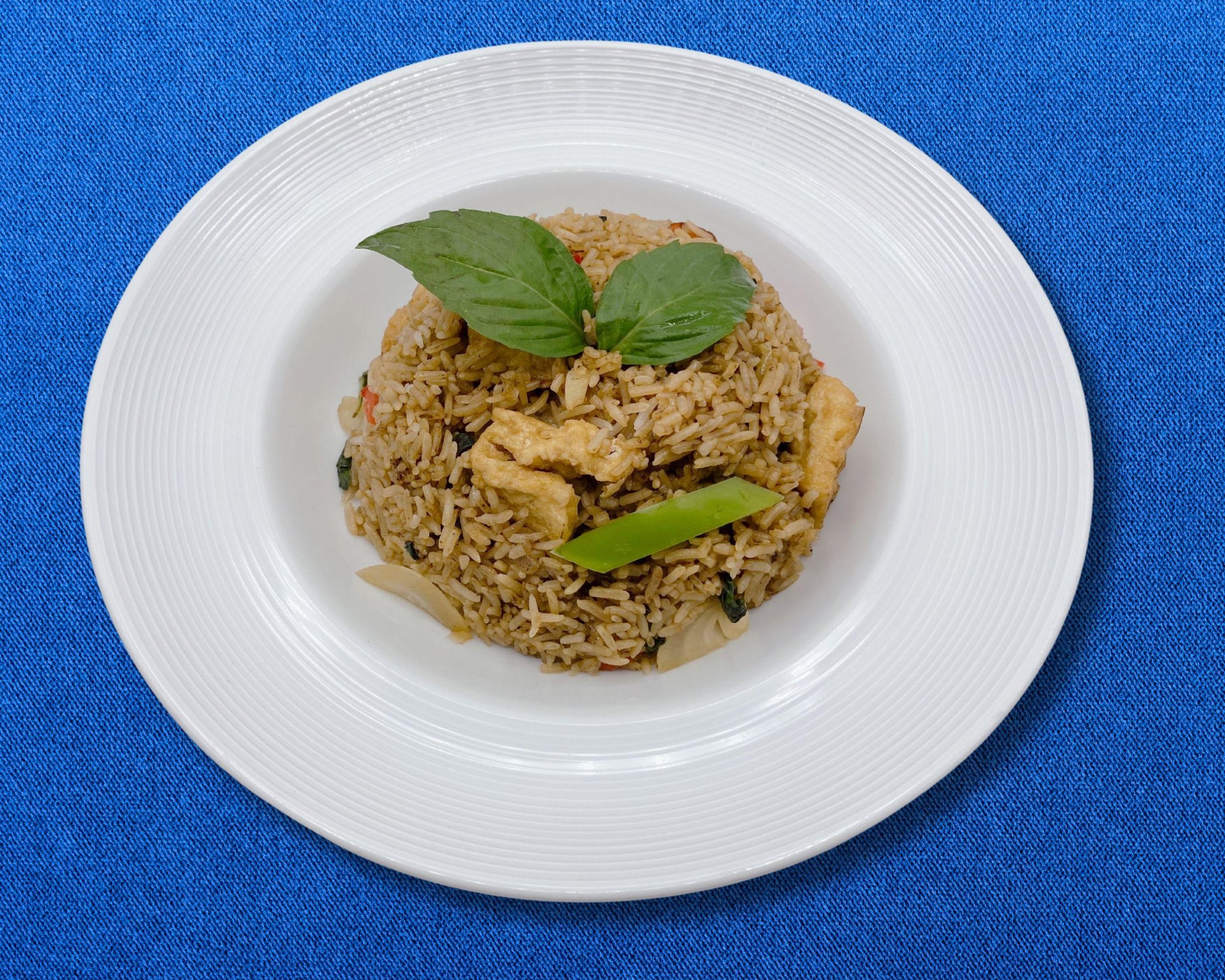 Vegan Thai Basil Spicy Fried Rice (Tray)