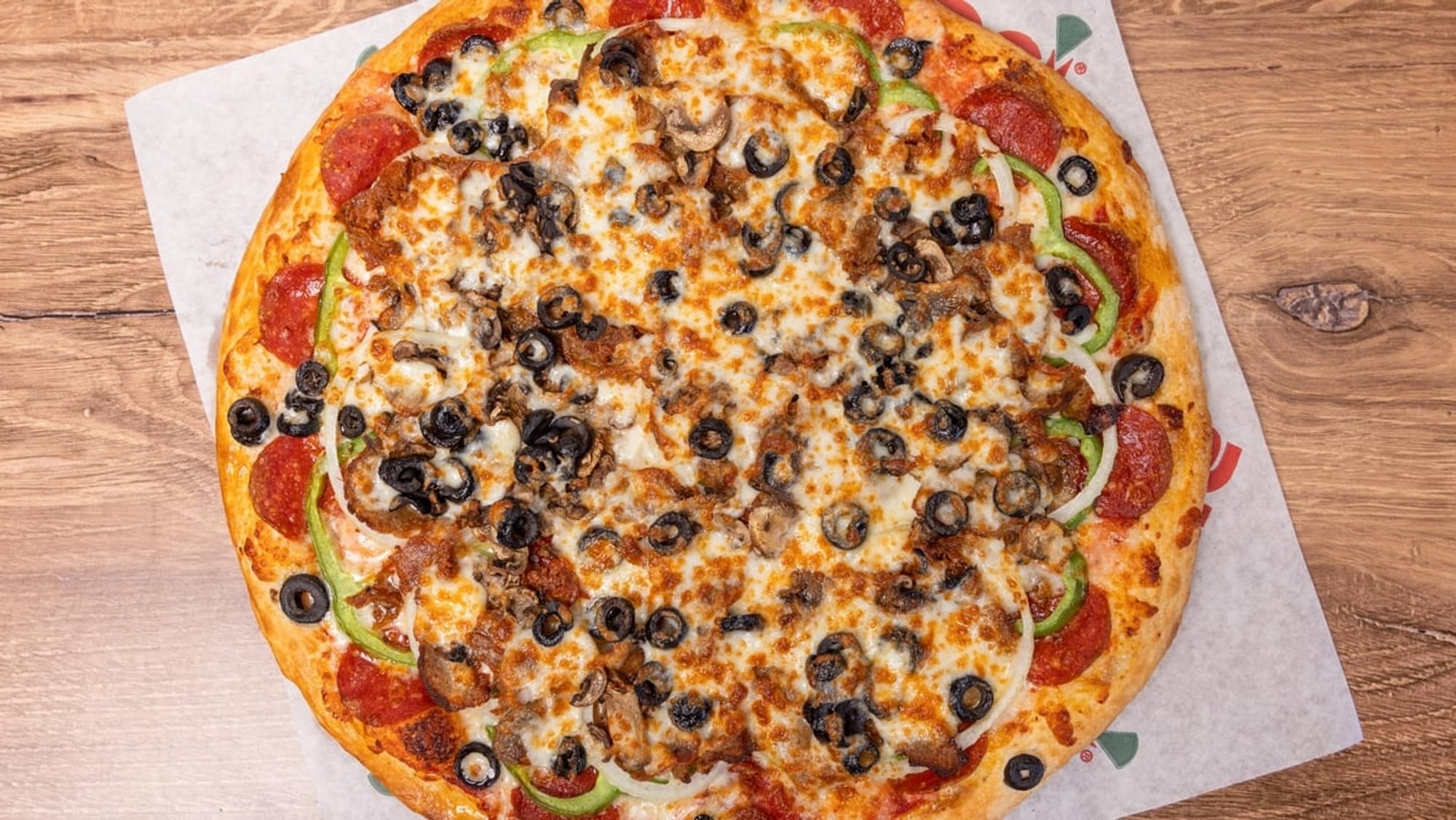 Deluxe (Jumbo - 16” - 12 Slices)