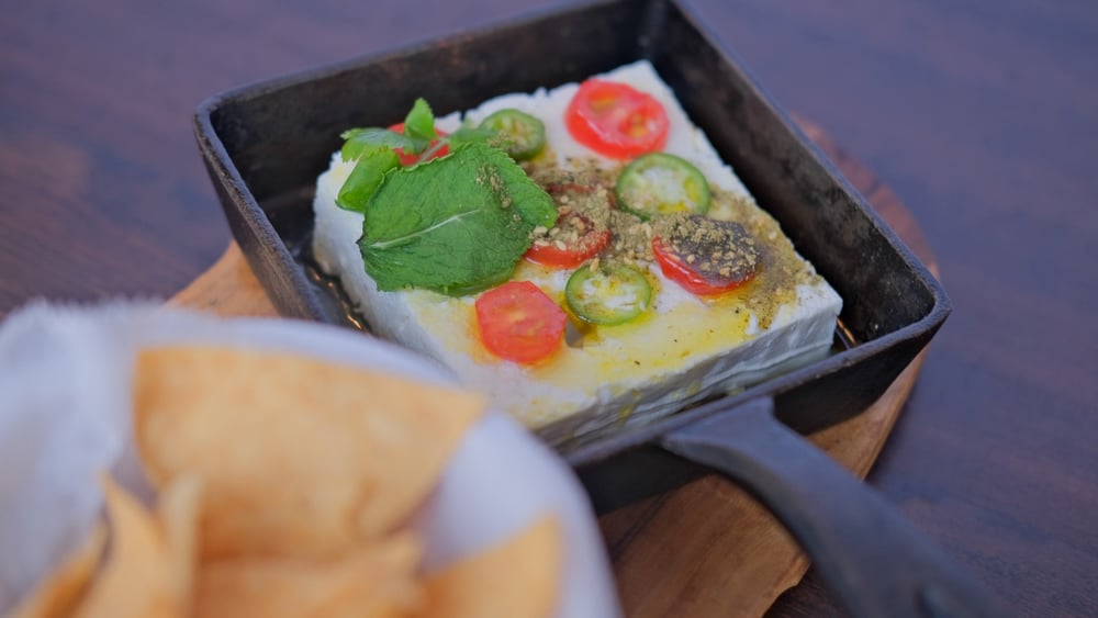 BAKED FETA QUESO