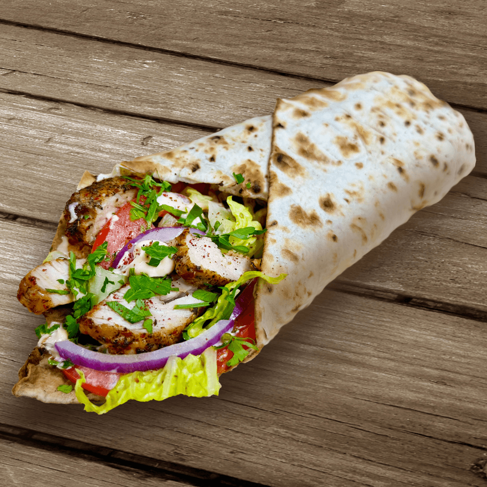 Pork Kabob Wrap