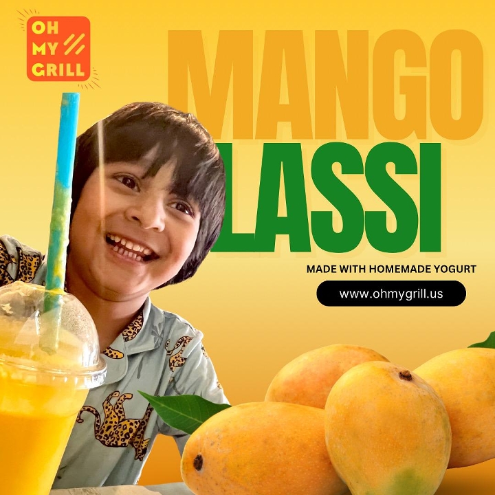 Mango Lassi by Glass