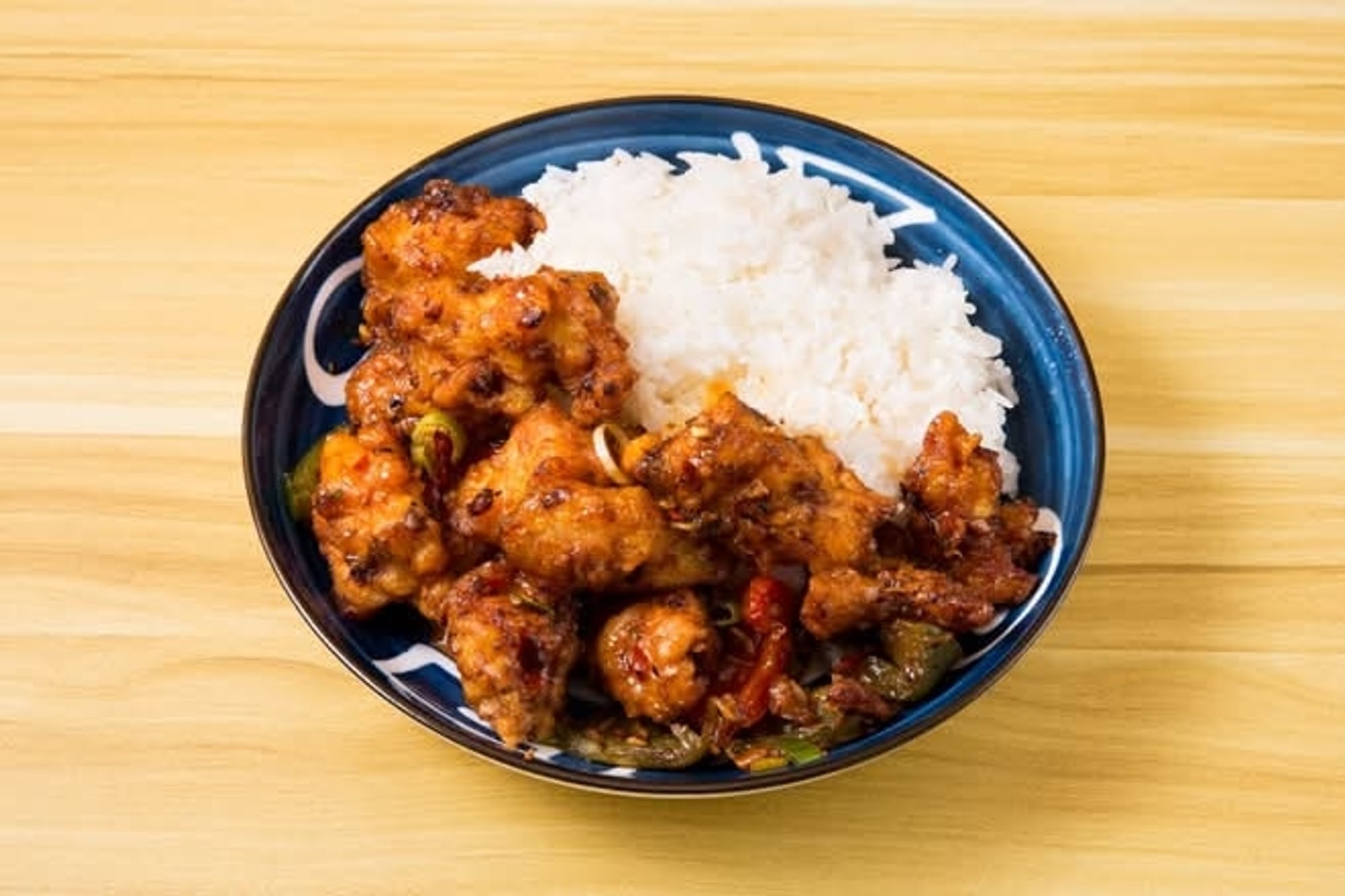 Mala Chicken Over Rice 🌶
