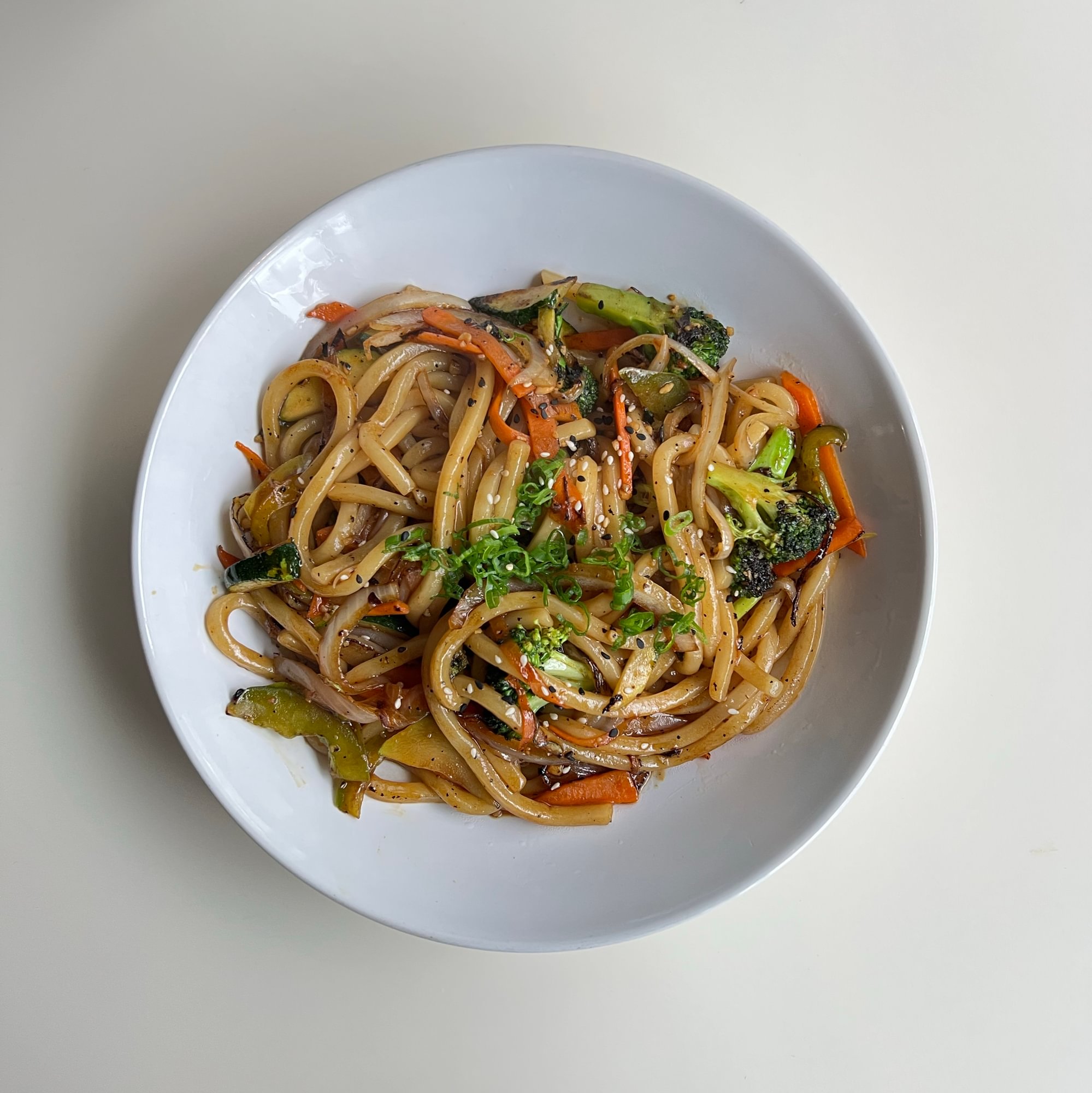 Yaki Udon Noodles Veggie