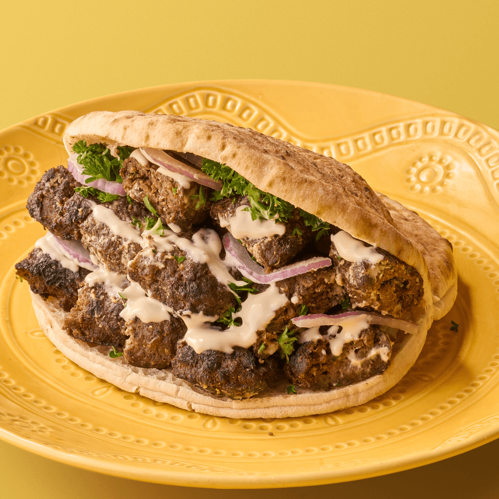 Egyptian Kofta Kabob Pita