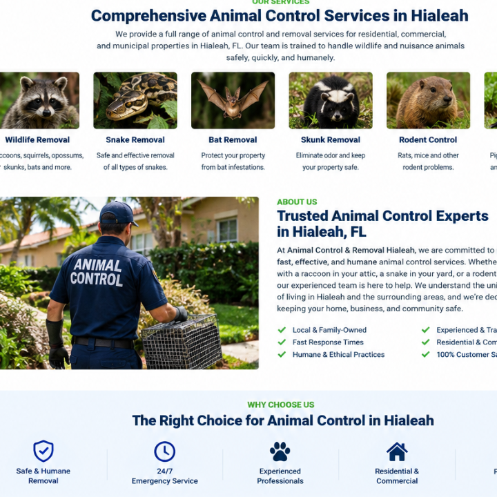 Animal Control & Removal Hialeah