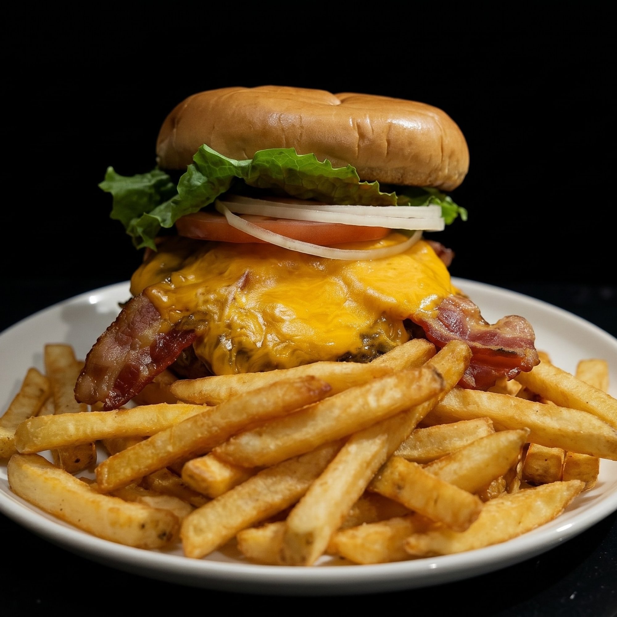 BBQ Bacon Cheddar Burger