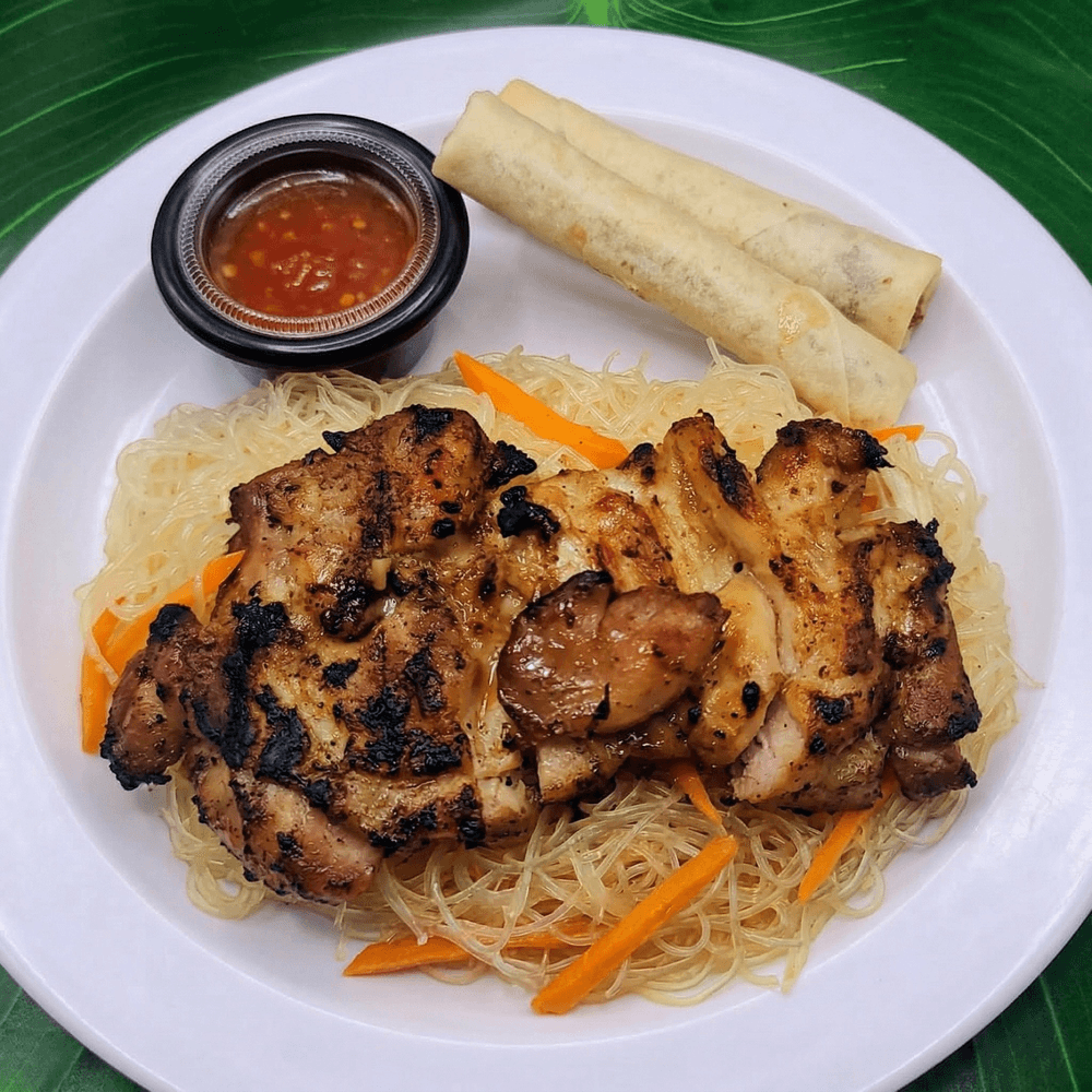 #16 BBQ Chicken, Lumpia & Pancit Plate