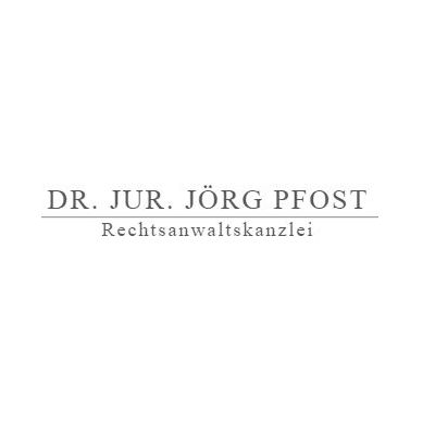 Logo von Rechtsanwalt Dr. Jörg Pfost