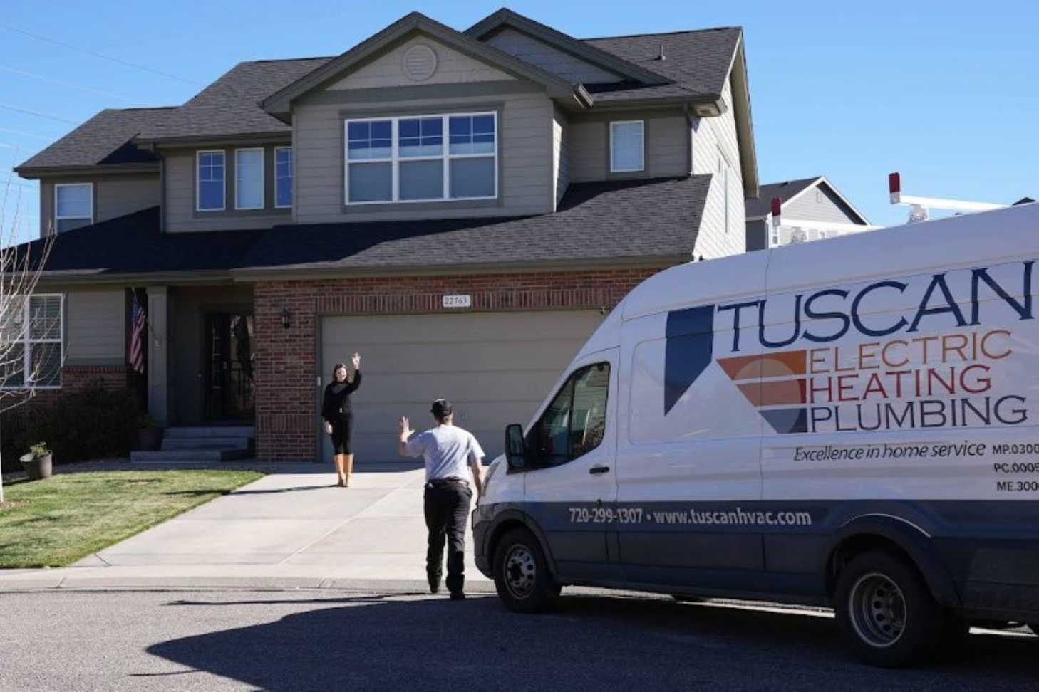 TUSCAN ELECTRIC HEATING AND PLUMBING in Sheridan, CO