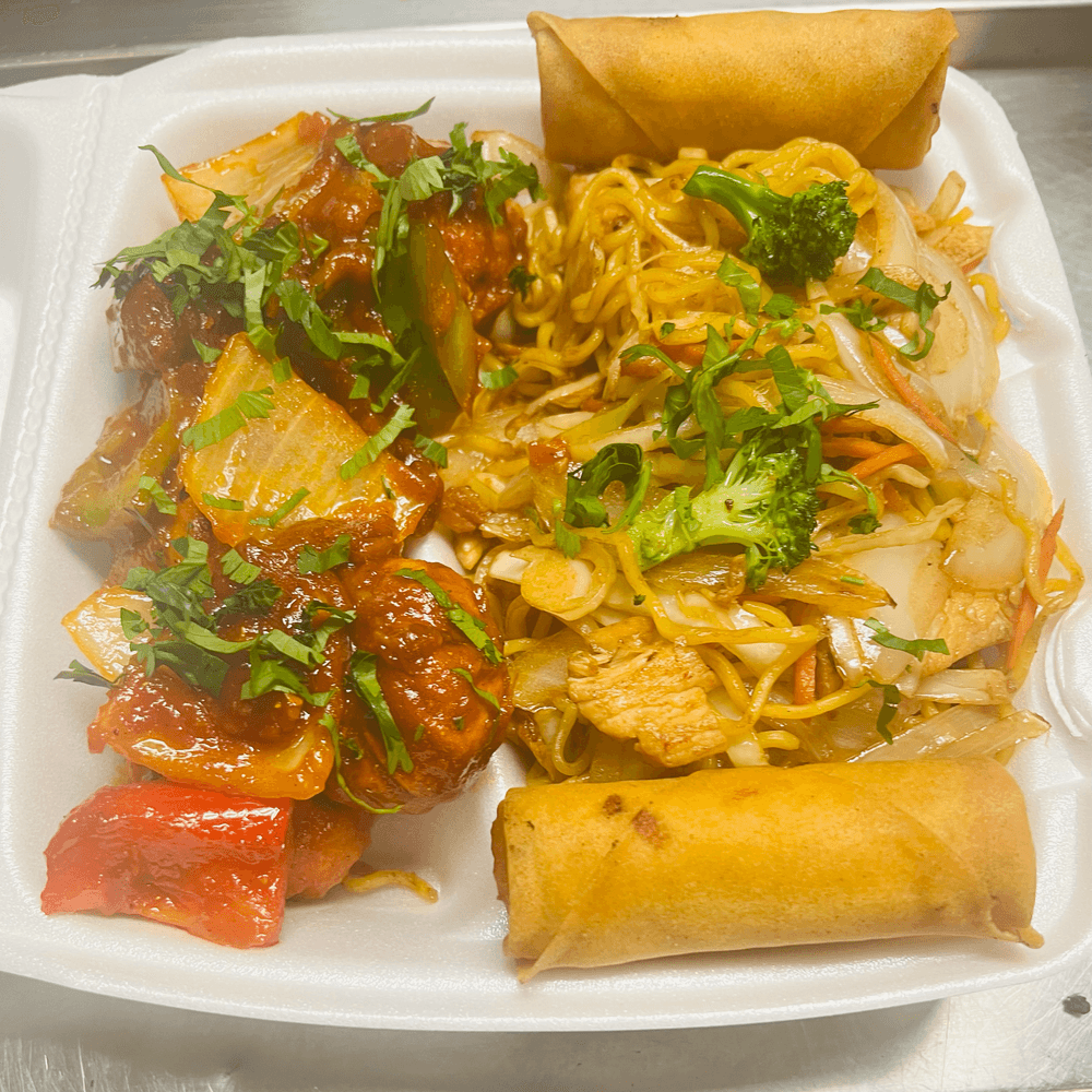 Chicken Chilli Plate
